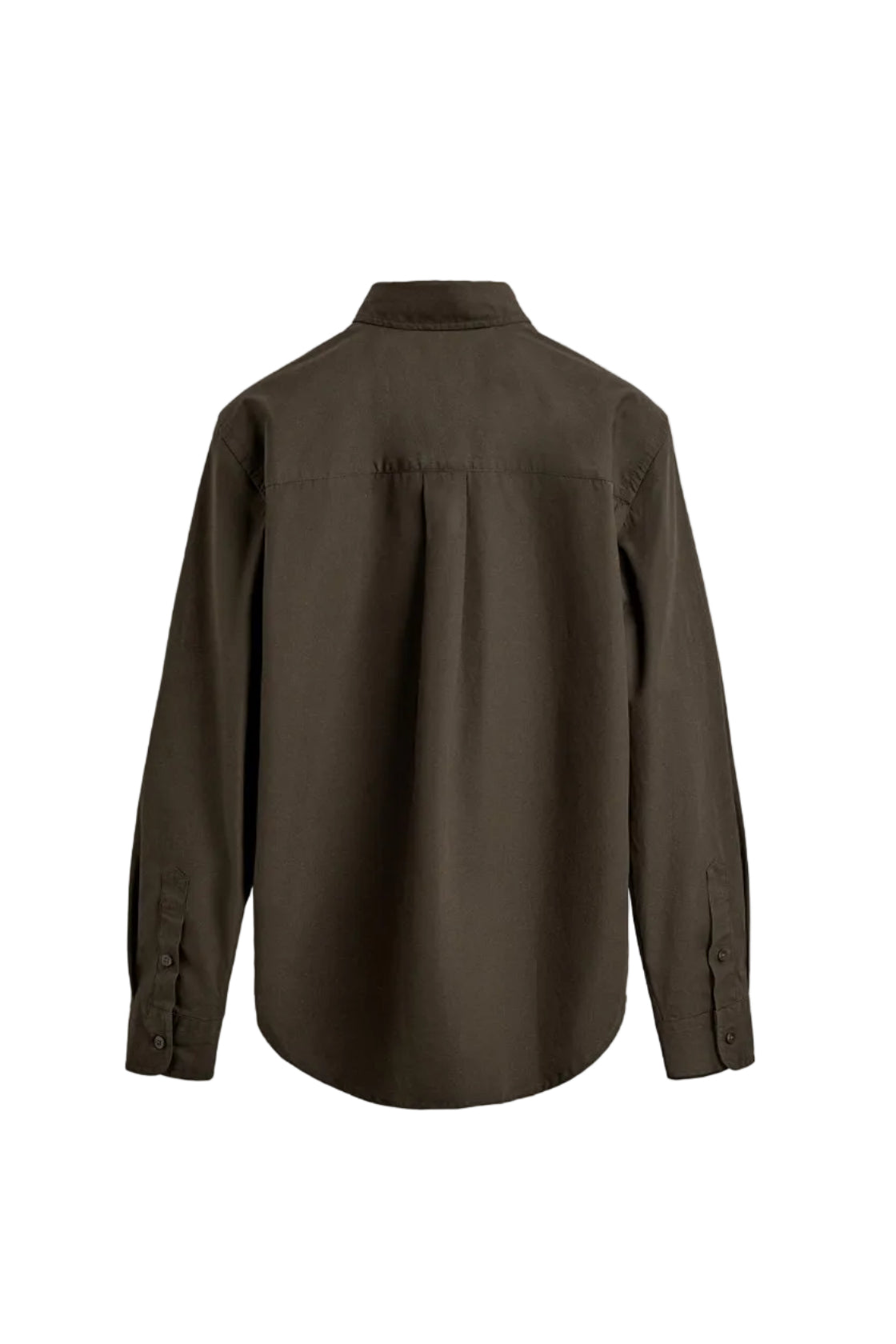 Classic Brown Shirt - 100% Cotton