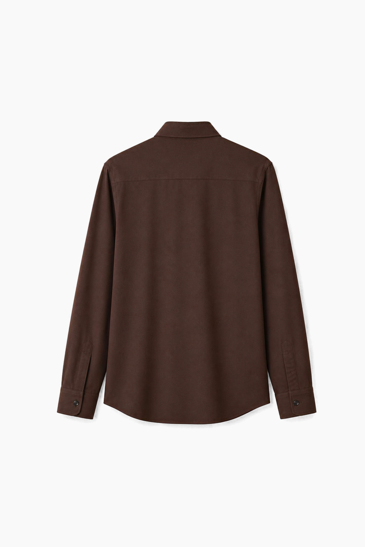 Brown Collared Shirt