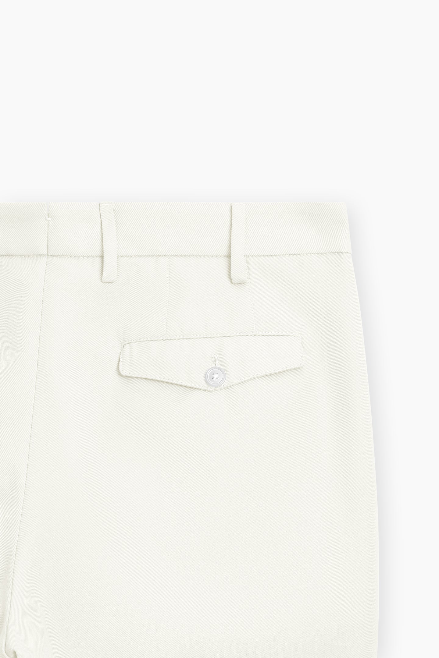 Belted Strap Straight Fit Trousers