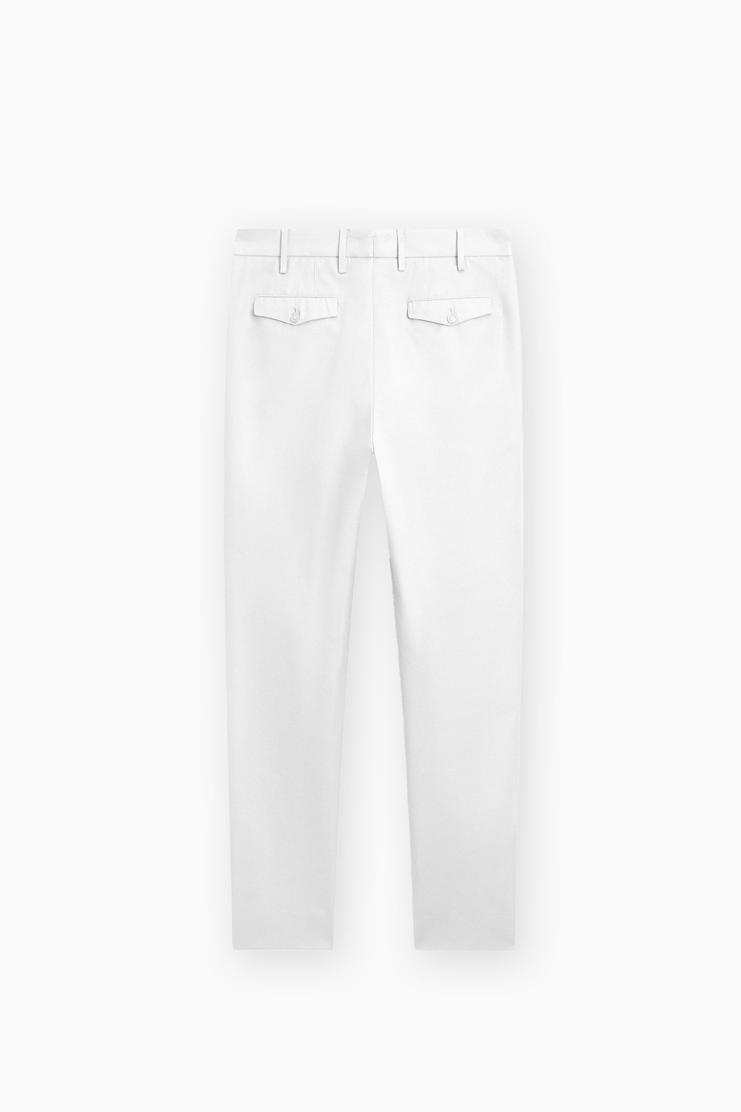 Belted Strap Straight Fit Trousers