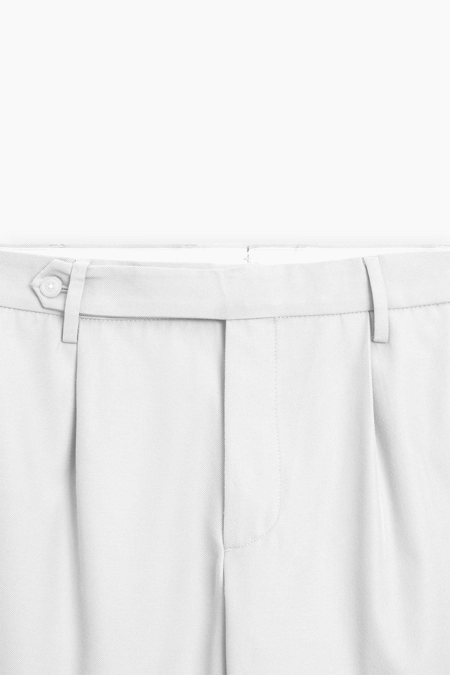 Belted Strap Straight Fit Trousers