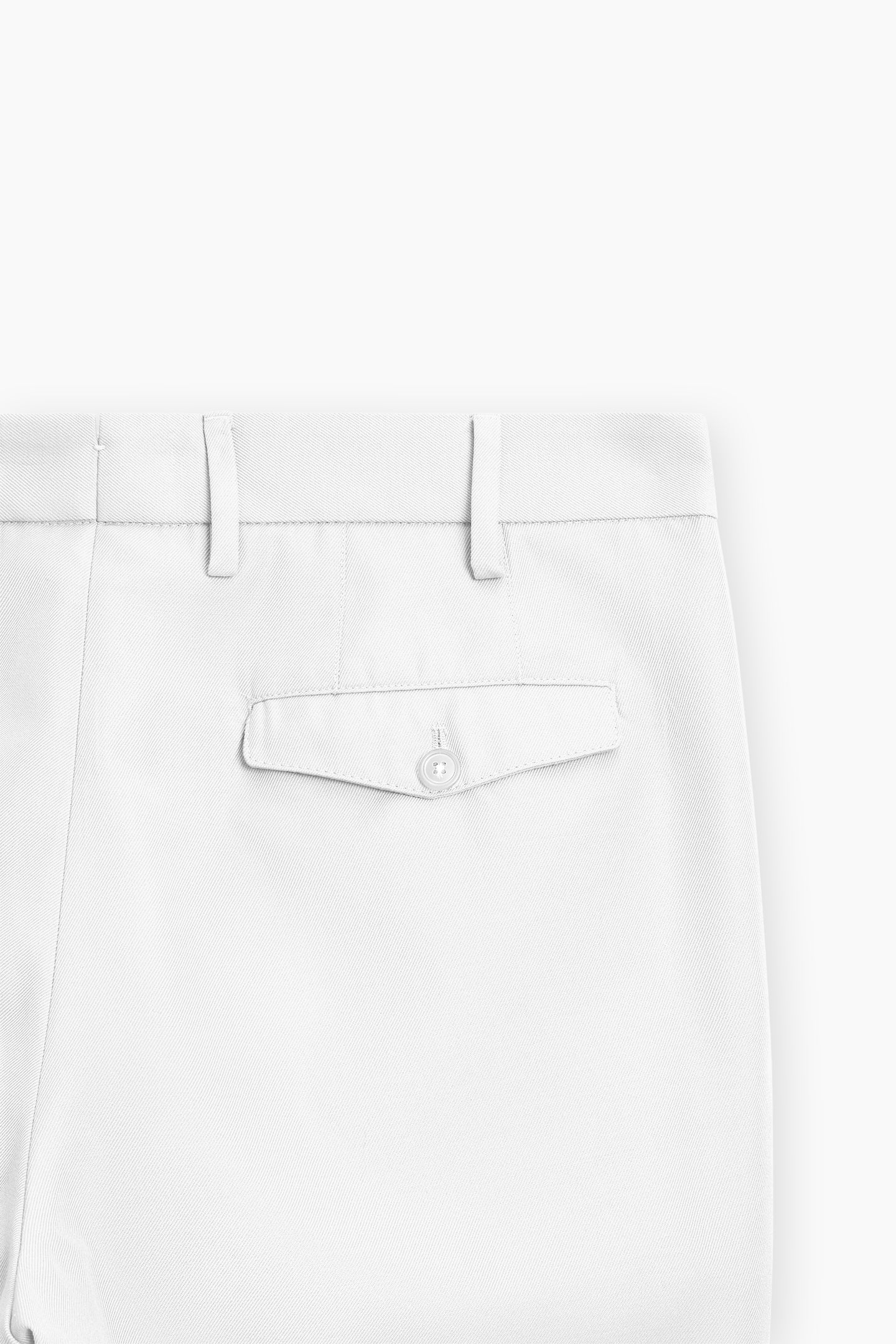 Belted Strap Straight Fit Trousers