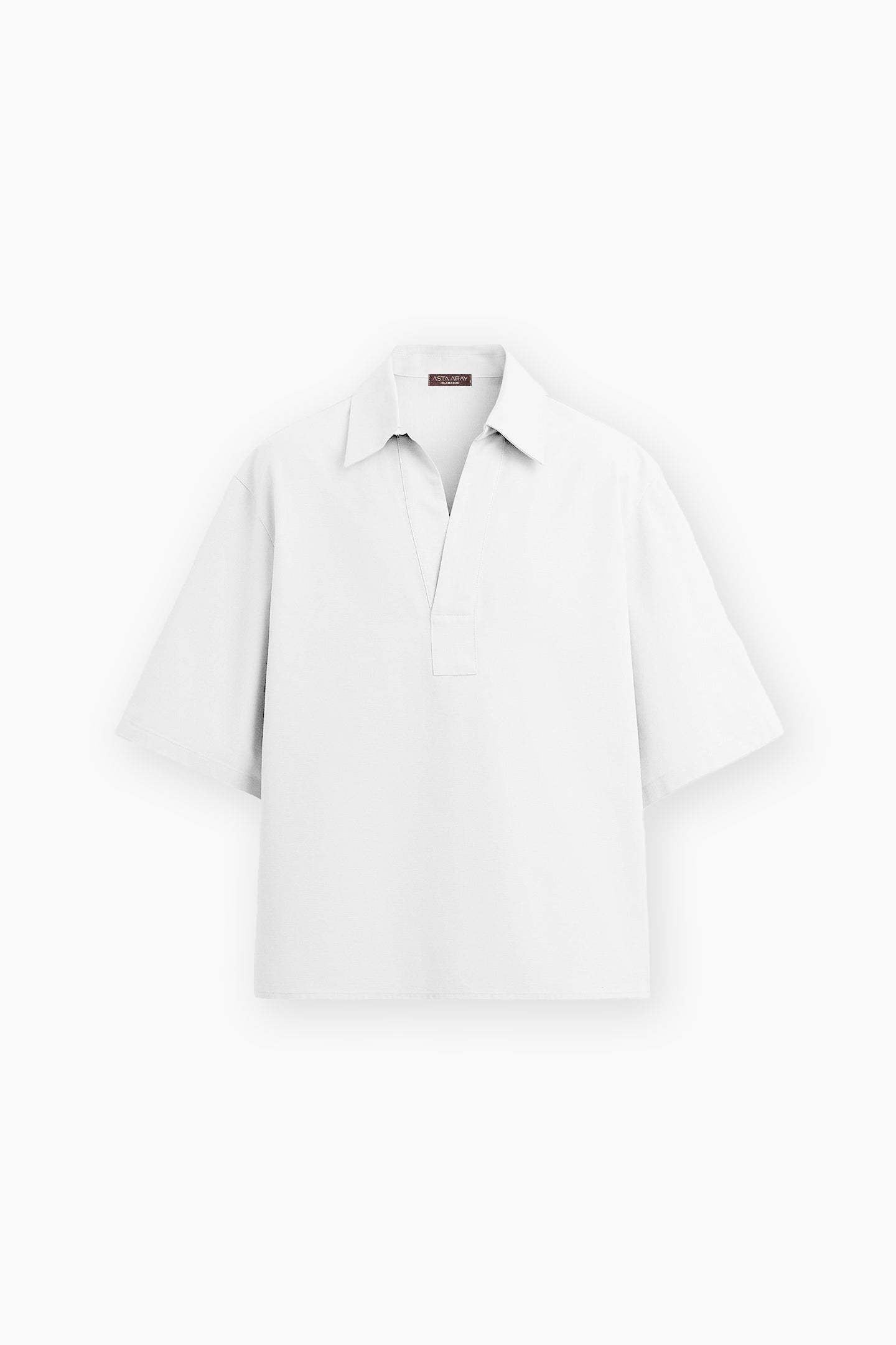 Cotton Blend Polo Shirt