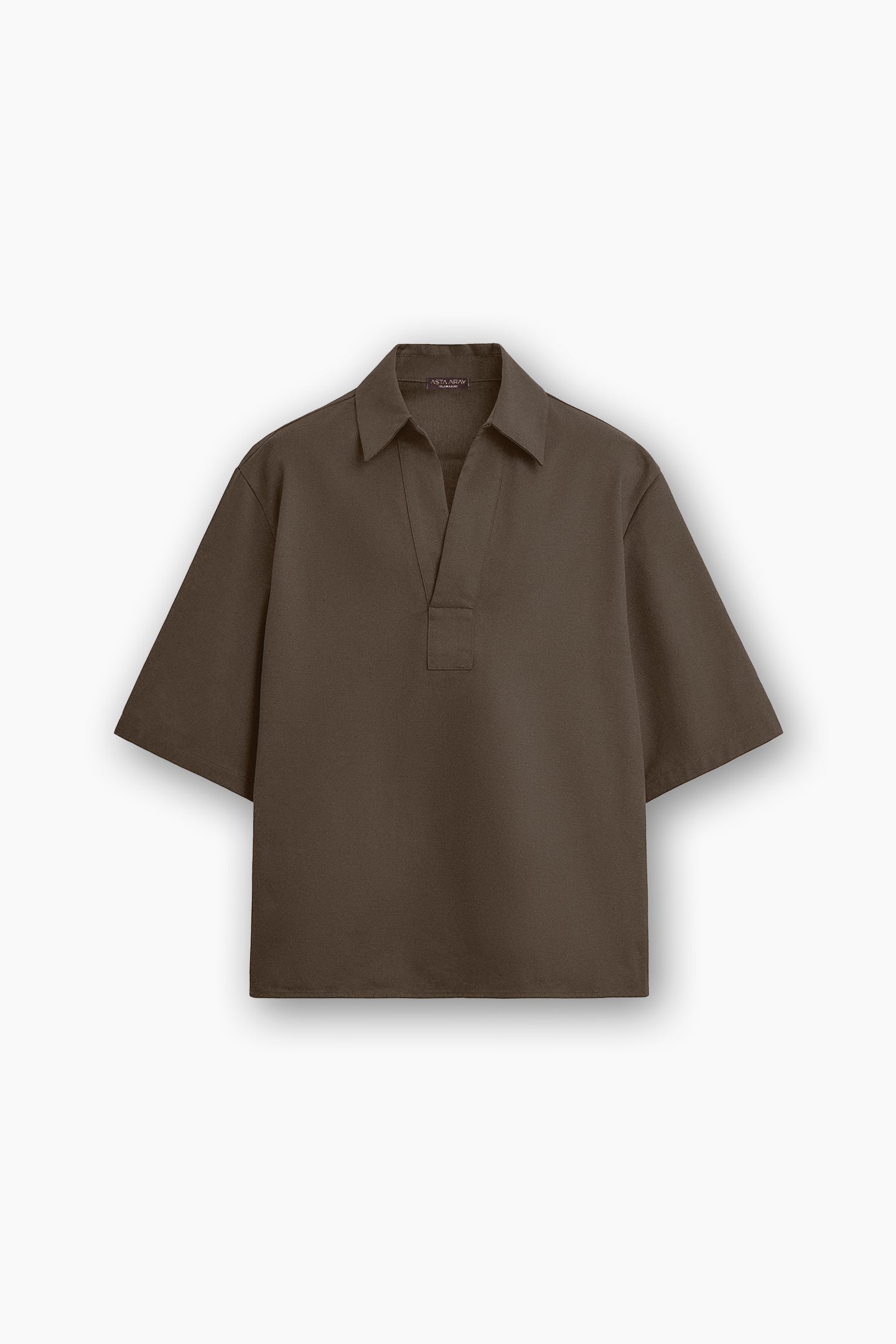 Cotton Blend Polo Shirt