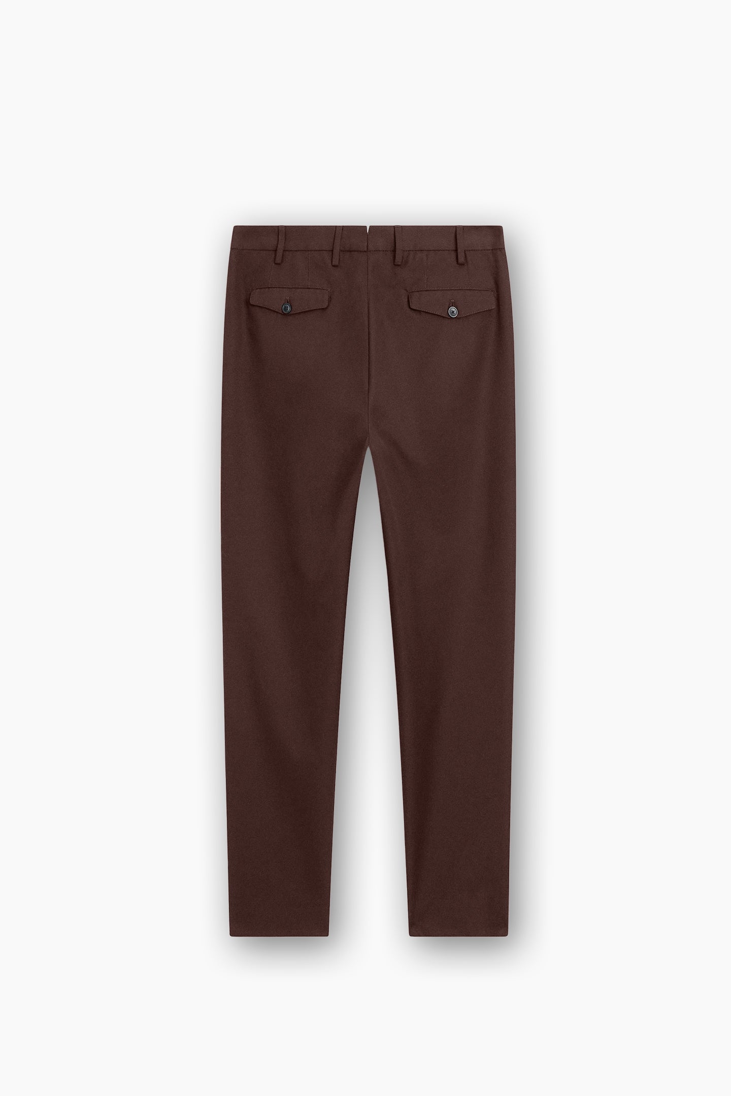 Belted Strap Straight Fit Trousers
