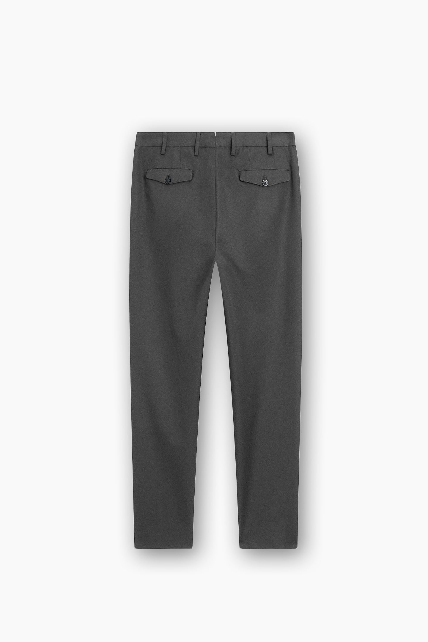Belted Strap Straight Fit Trousers
