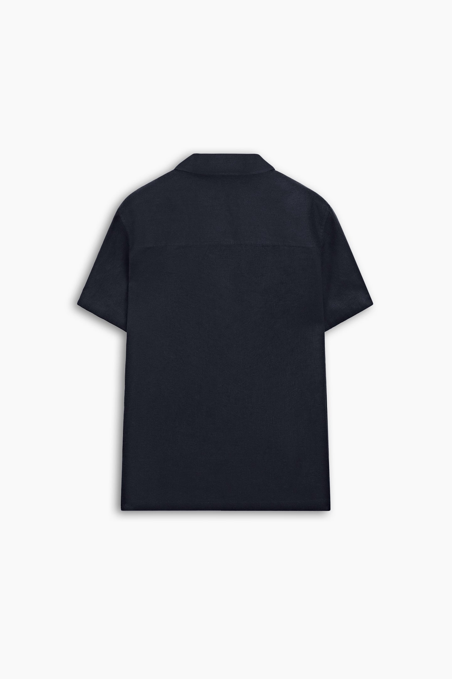 Navy Blue Short Sleeve Shirt