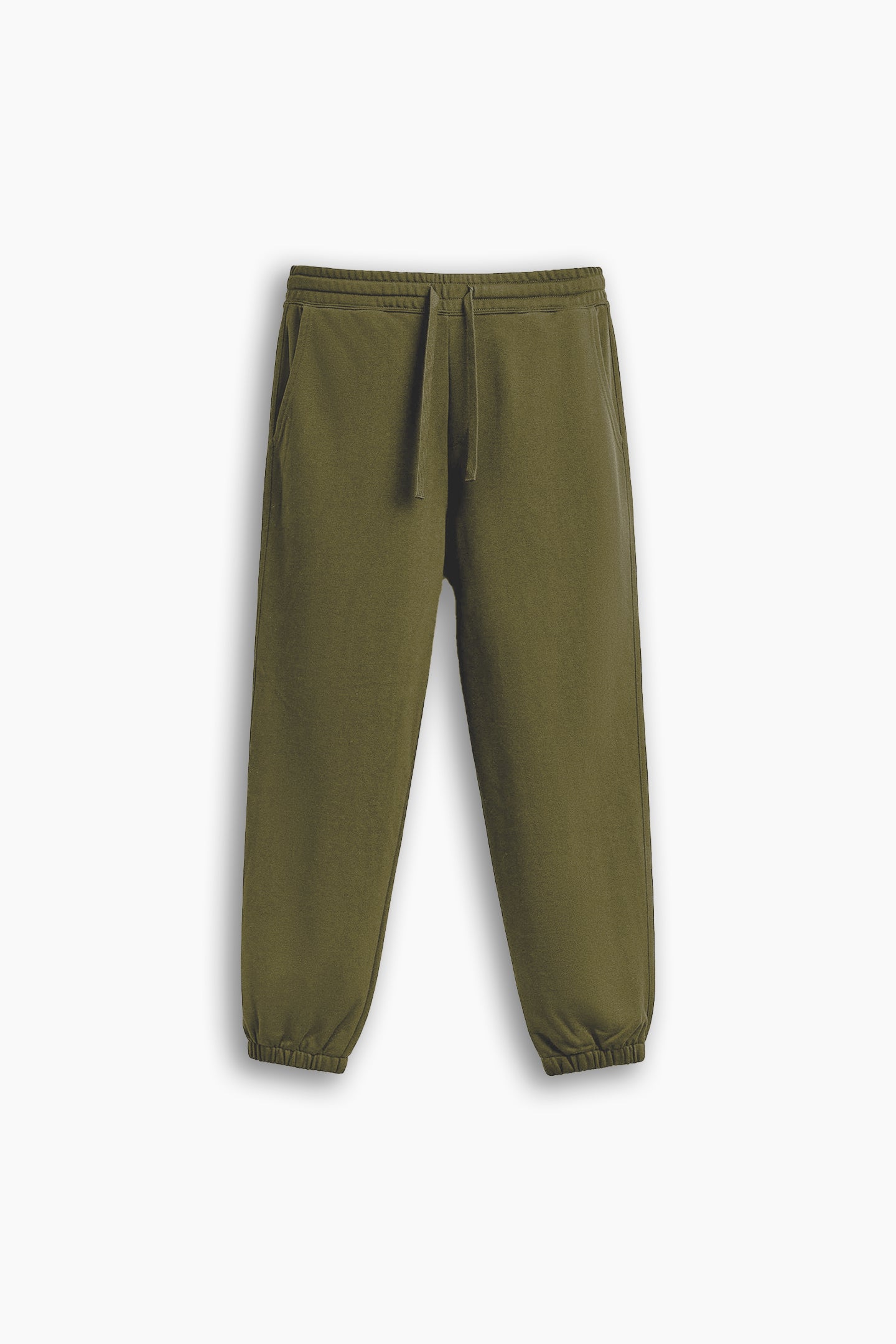 Olive Green Basic Jogger Trousers