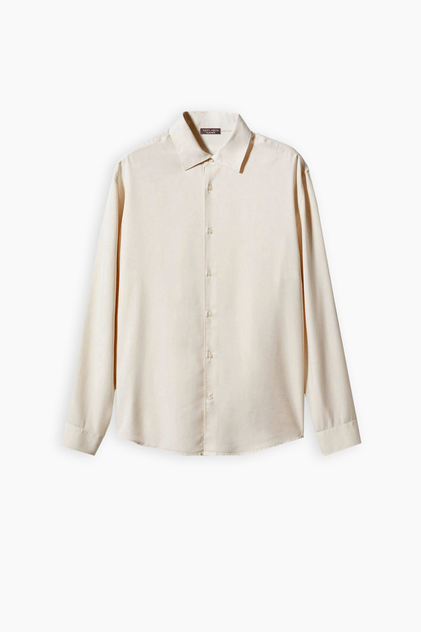 Beige Loose Fit Shirt