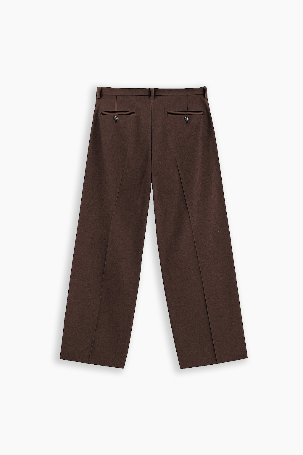 Wide Fit Brown Pants