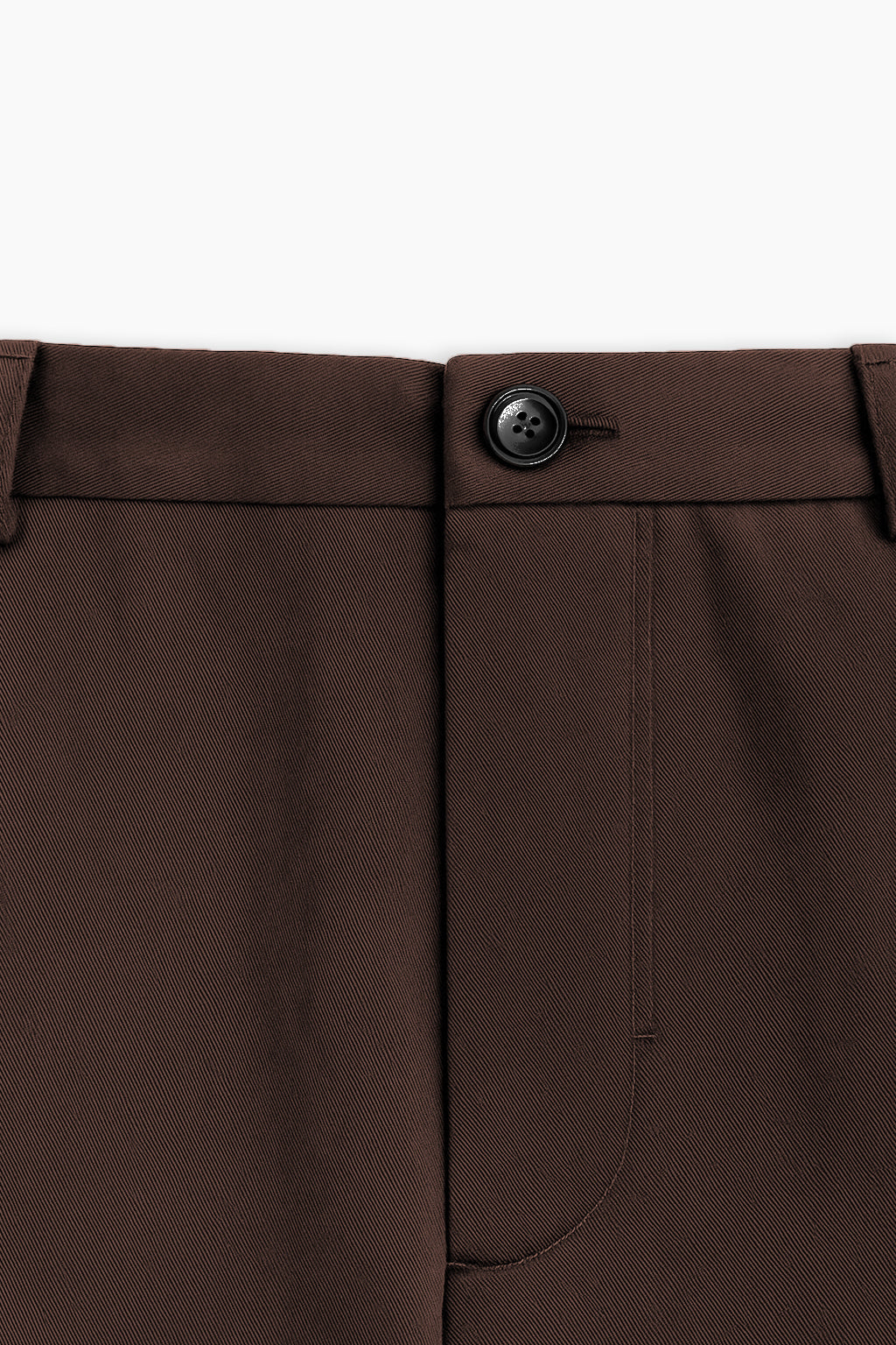 Wide Fit Brown Pants