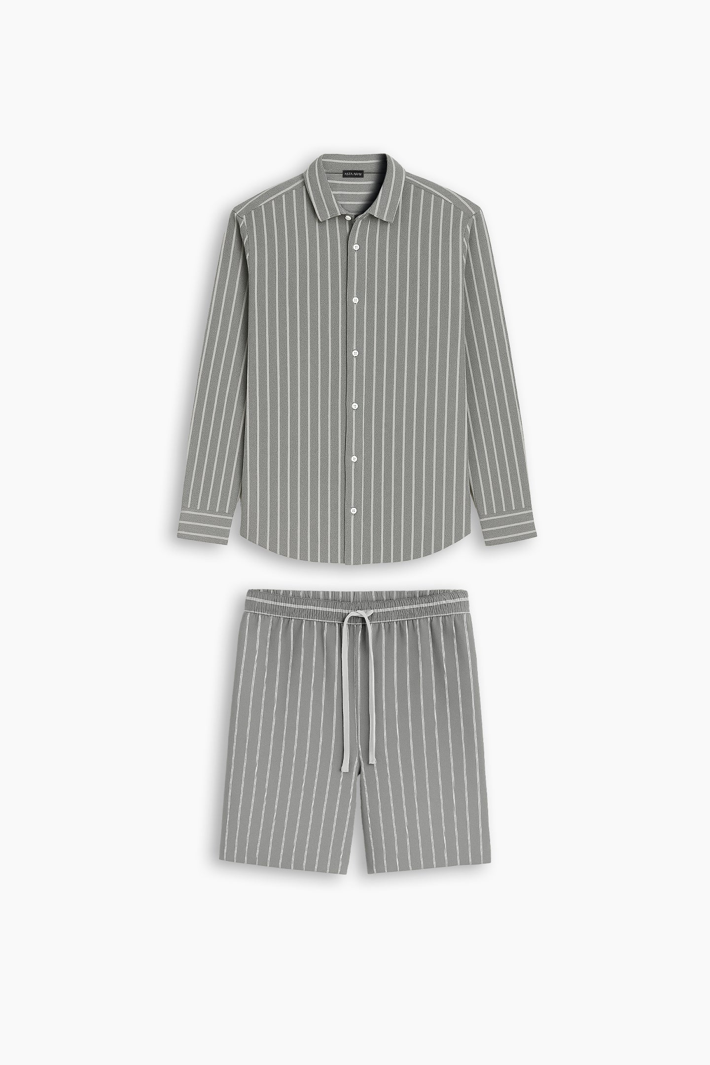 Grey Striped Set