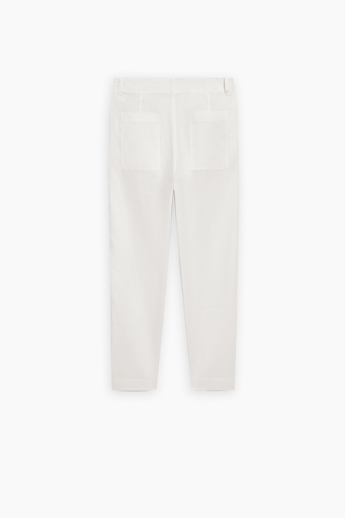 Linen Pleated Trousers