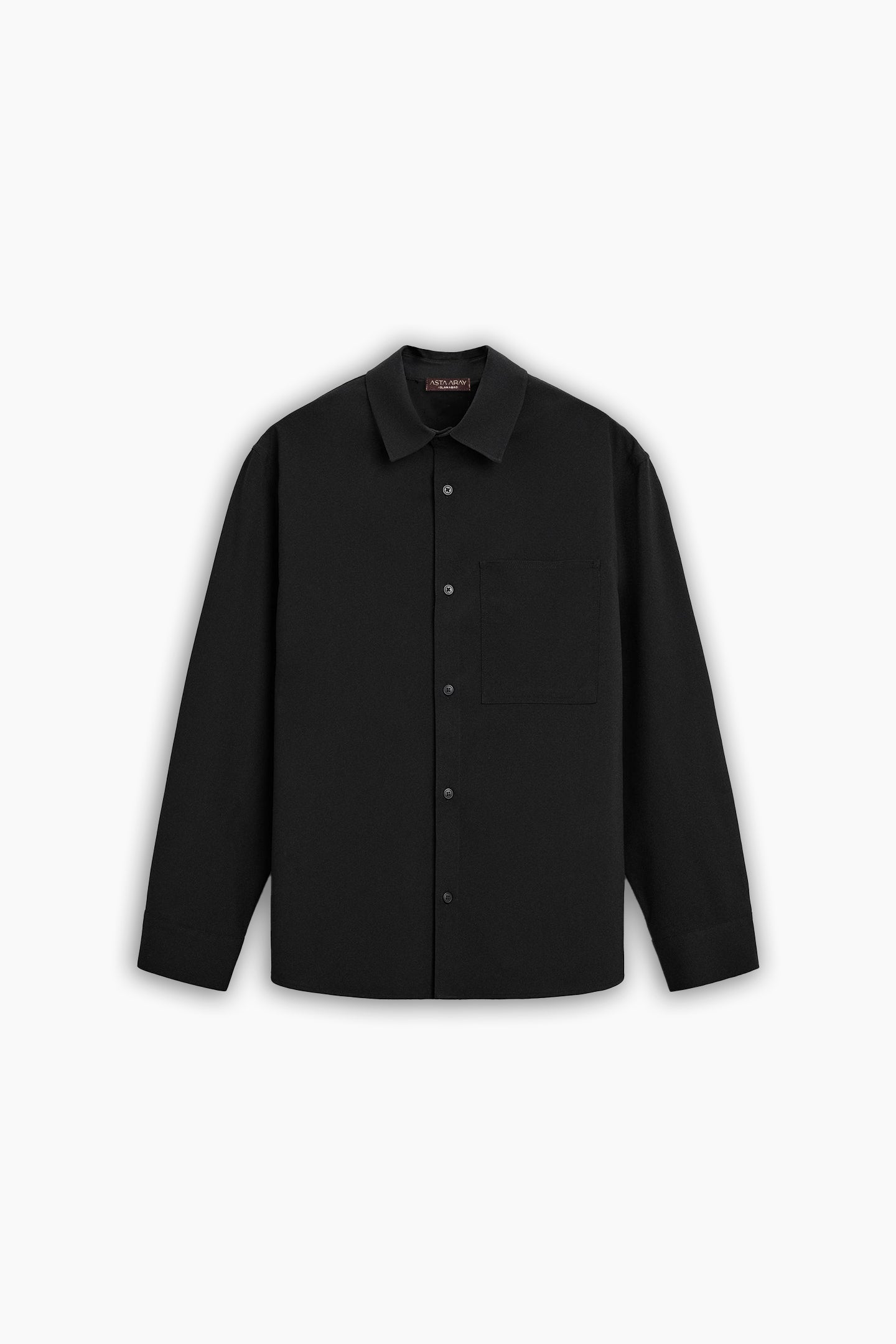 Black Shirt with Pocket