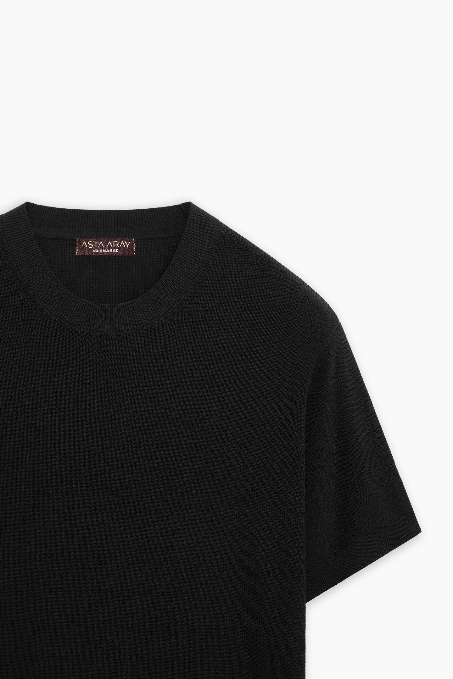 Loose Fit Textured T-Shirt