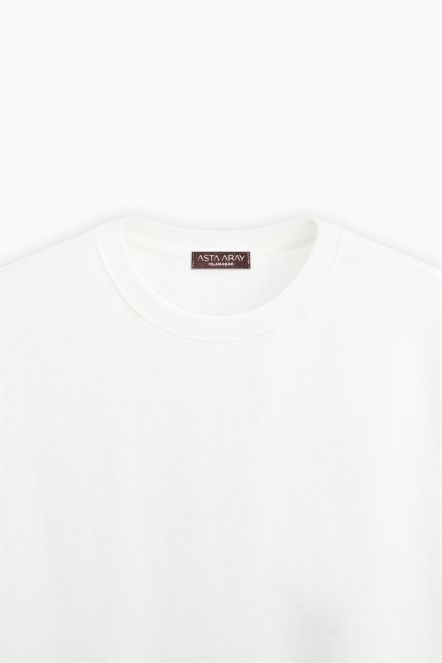 White Sleeveless T-Shirt