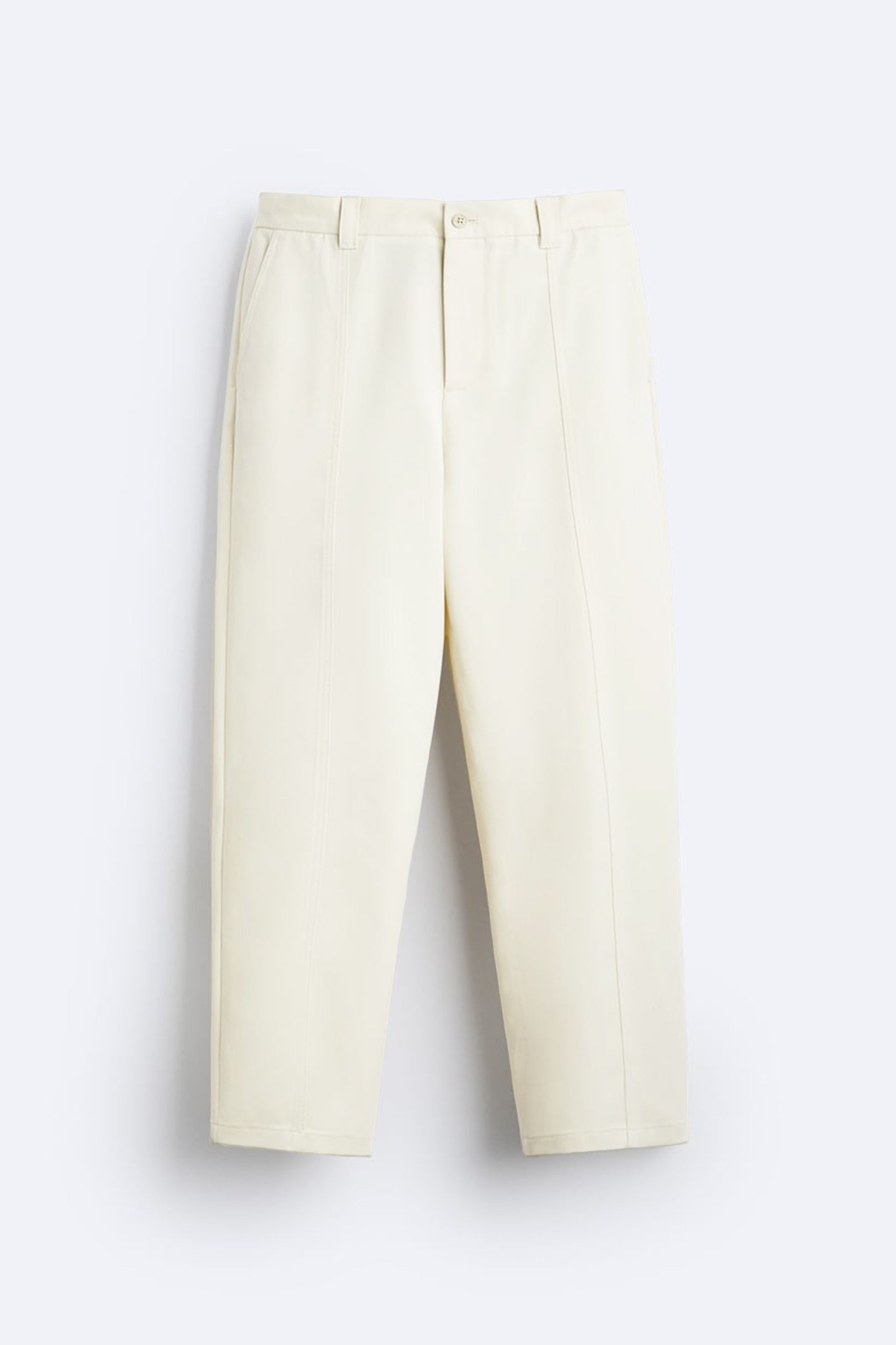 Front-Seam Detail Trousers