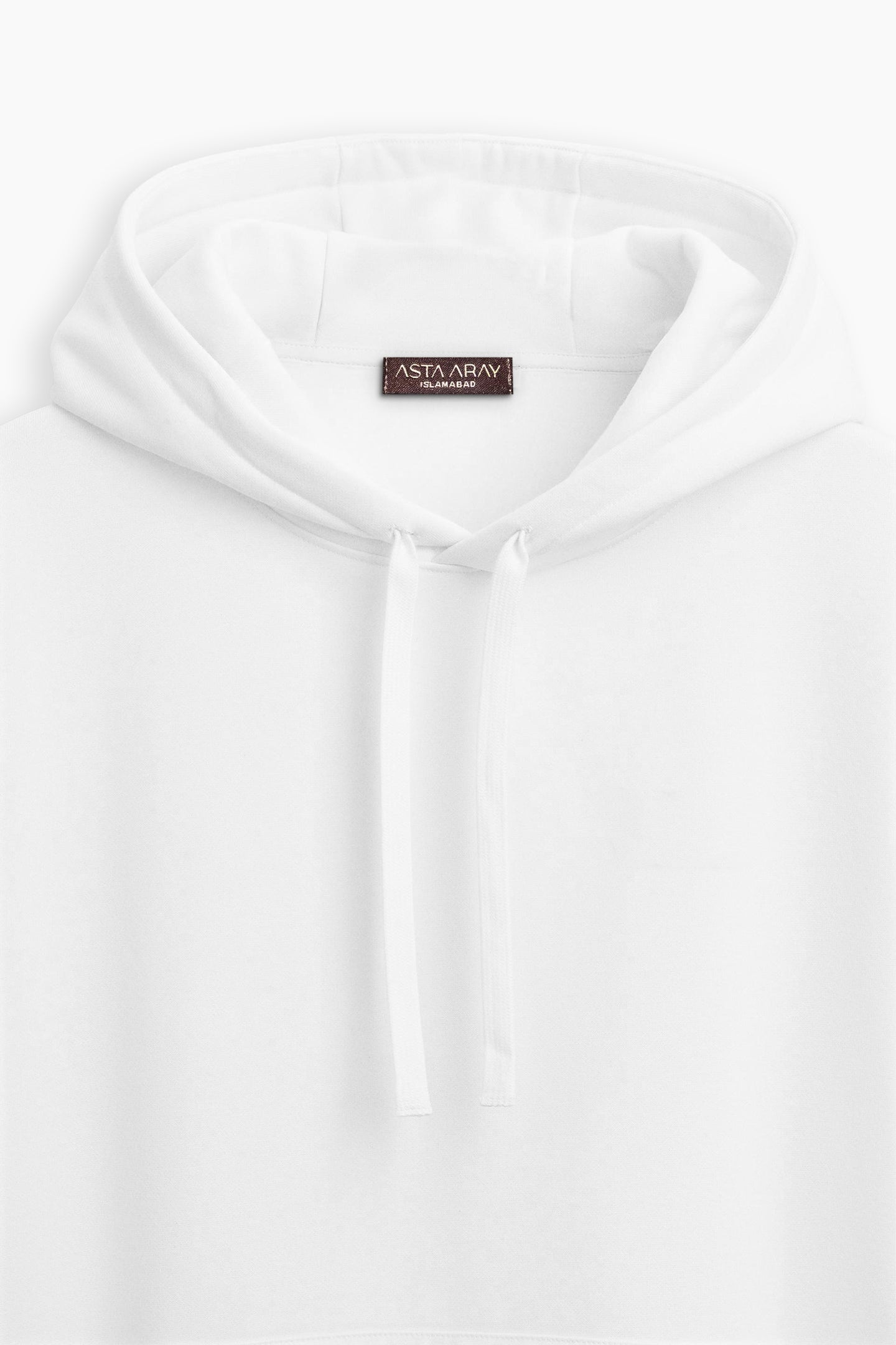 White Hooded Sweatshirt
