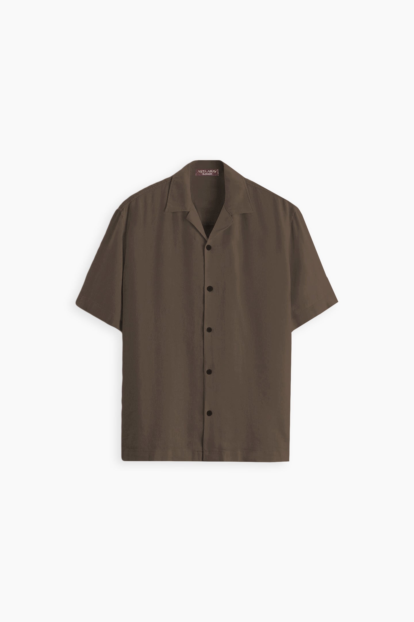 Wood Brown Relaxed Fit Shirt