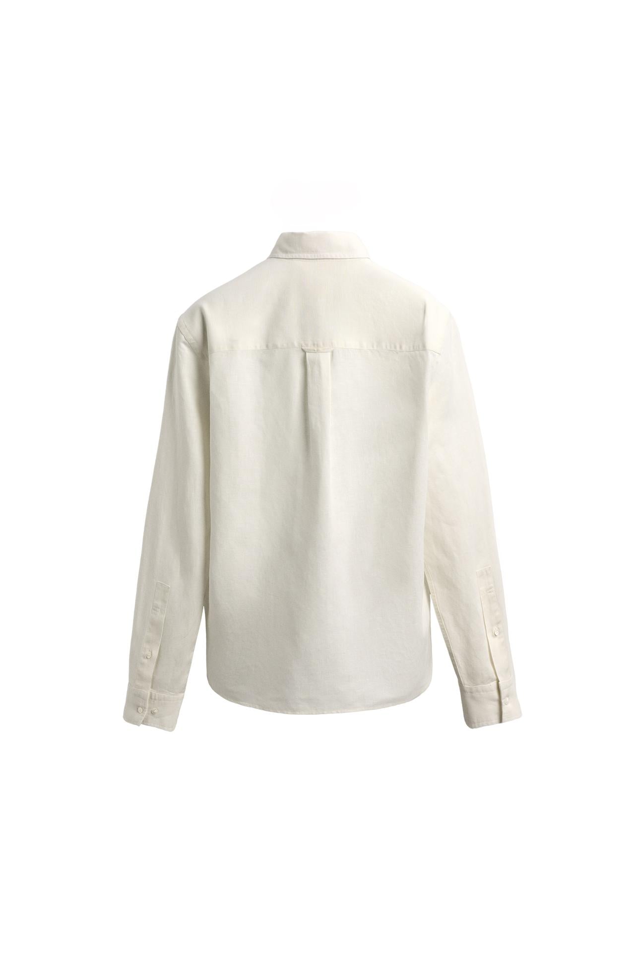 Classic Light Beige Shirt - 100% Cotton
