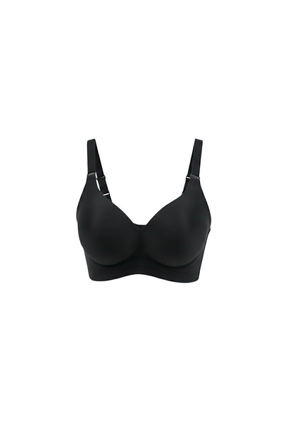 Seamless Black Bralette
