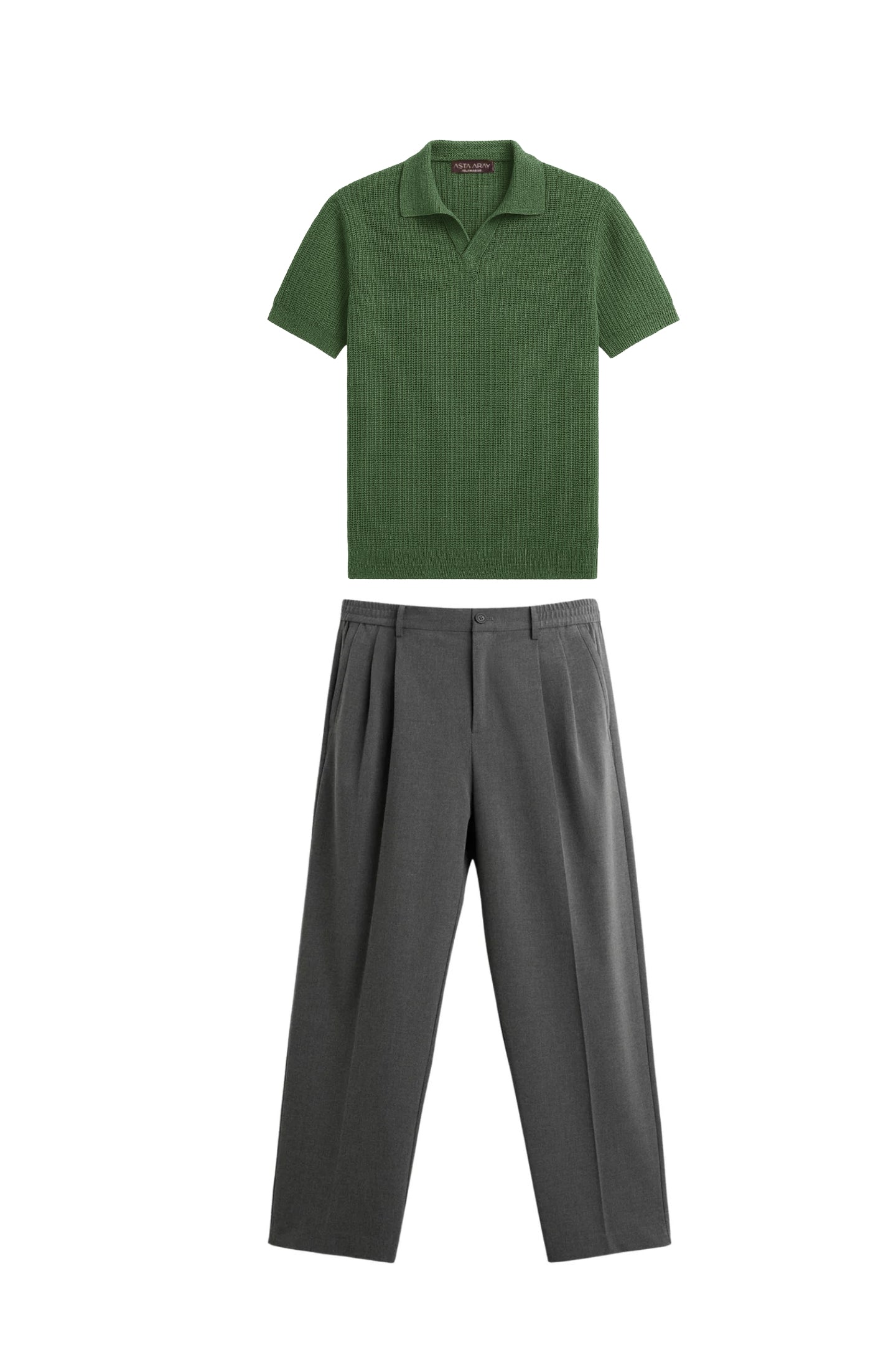 Olive Green & Grey S&T