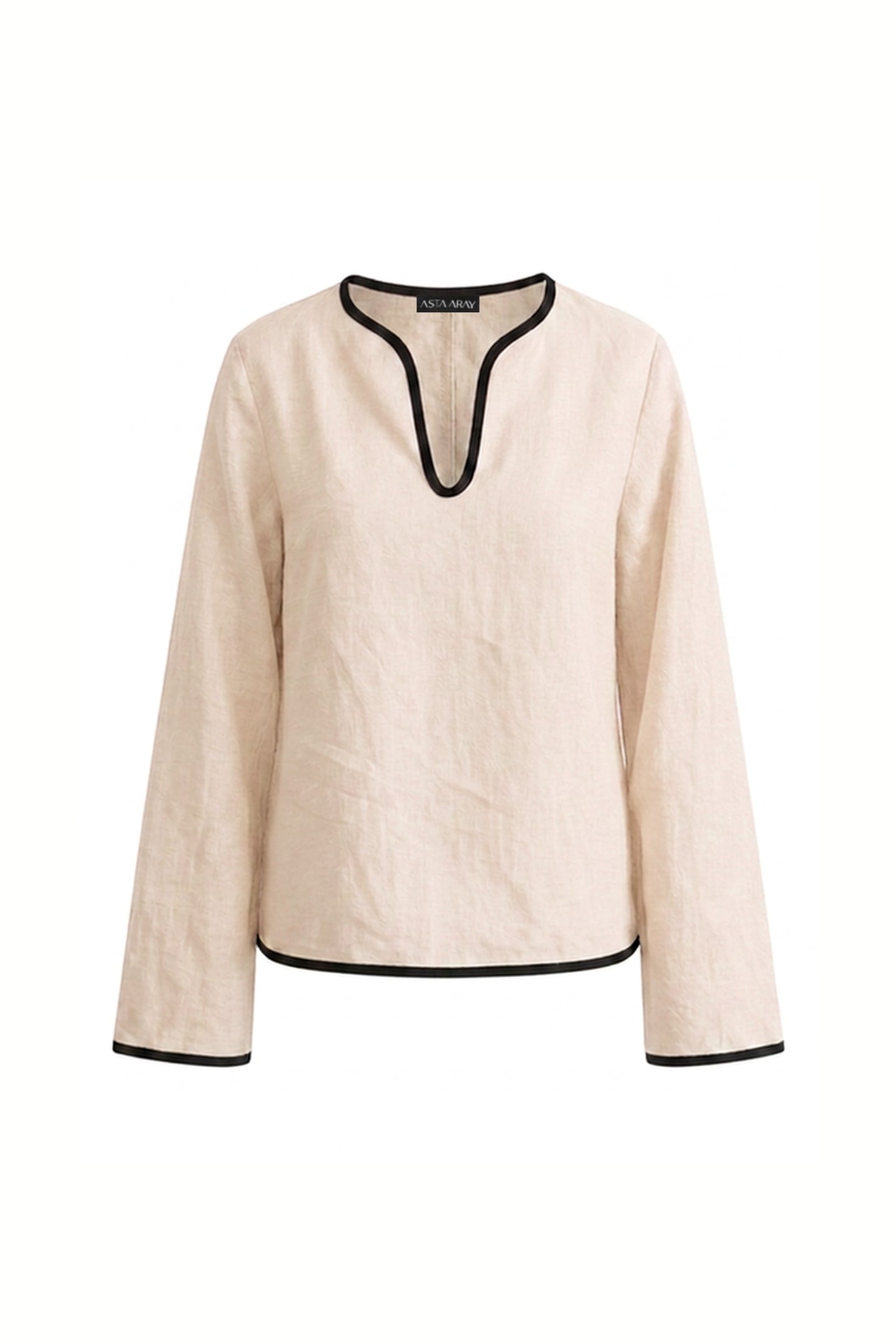 Contrast Cotton Shirt