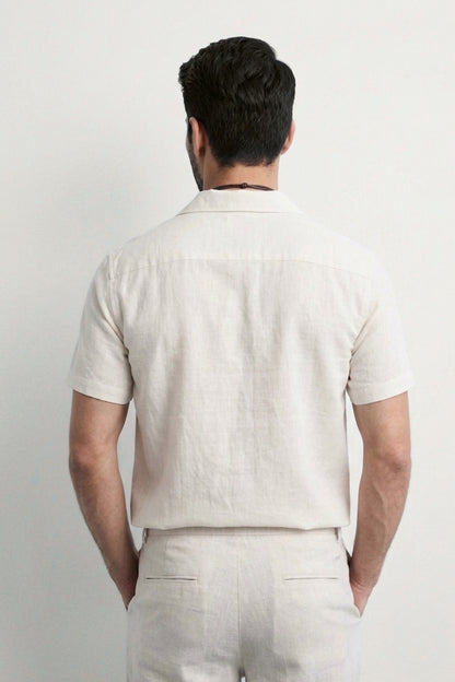 Relaxed Fit Linen Shirt