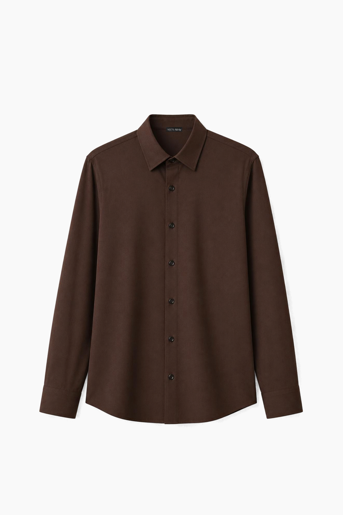 Brown Collared Shirt