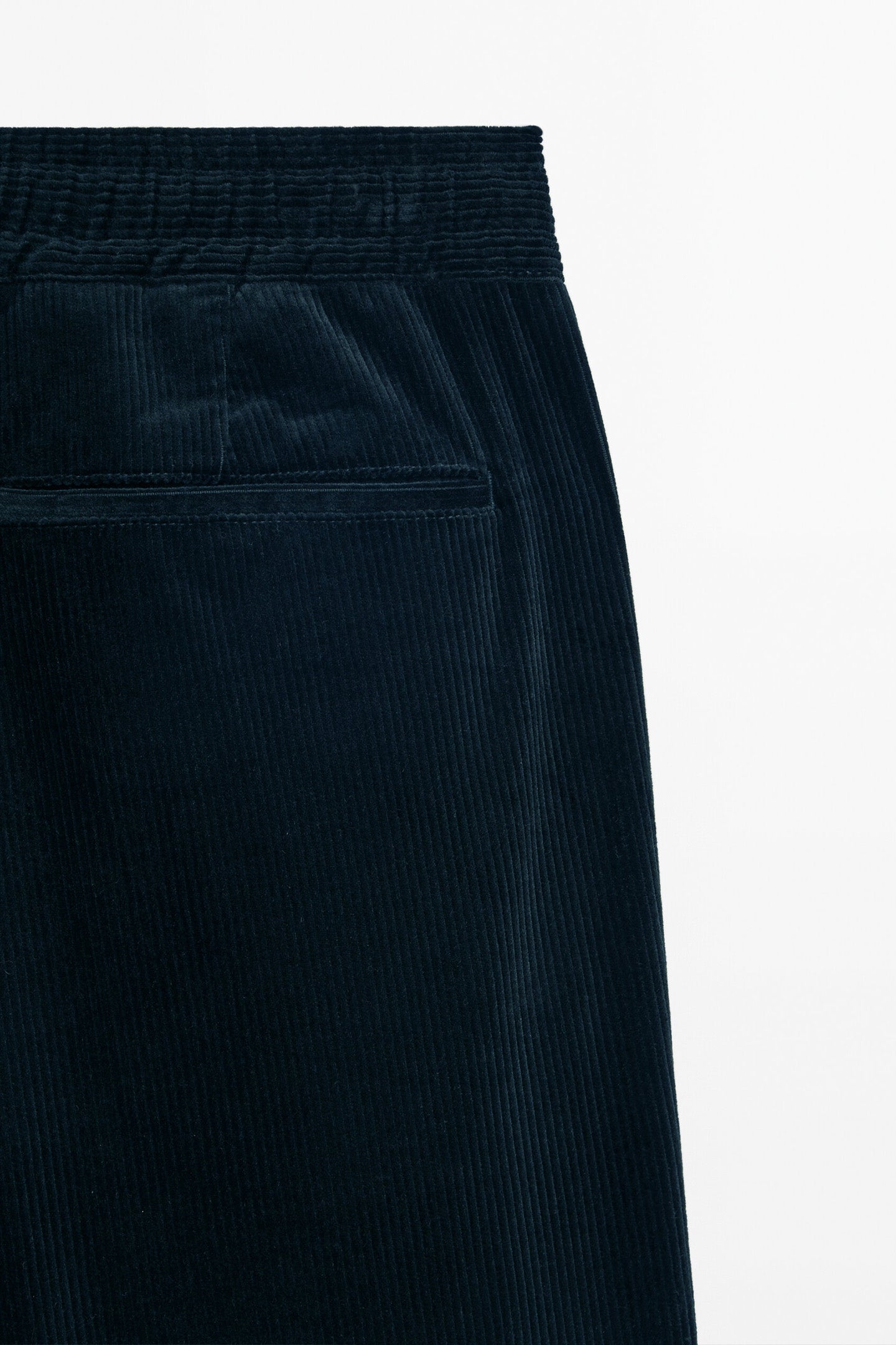 Midnight Blue Corduroy Trousers