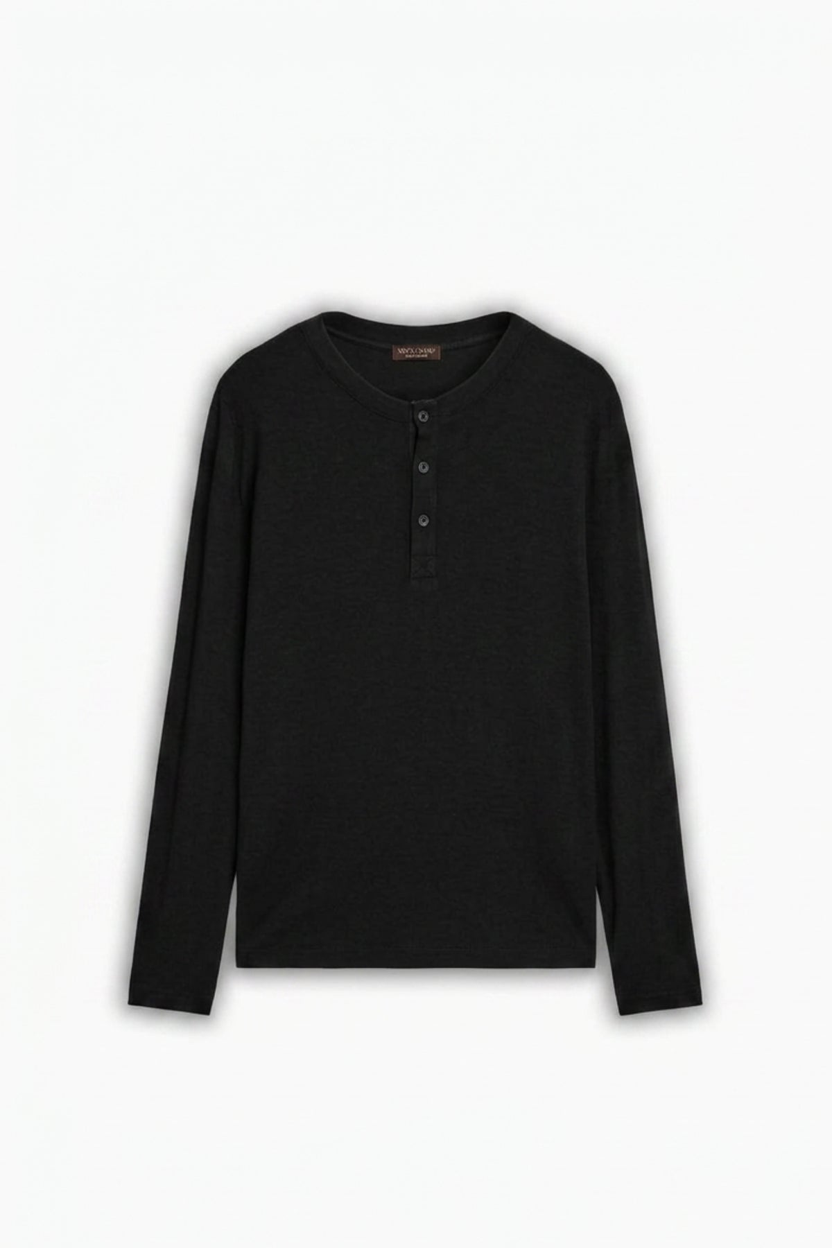 100% Cotton Classic Henley Shirt