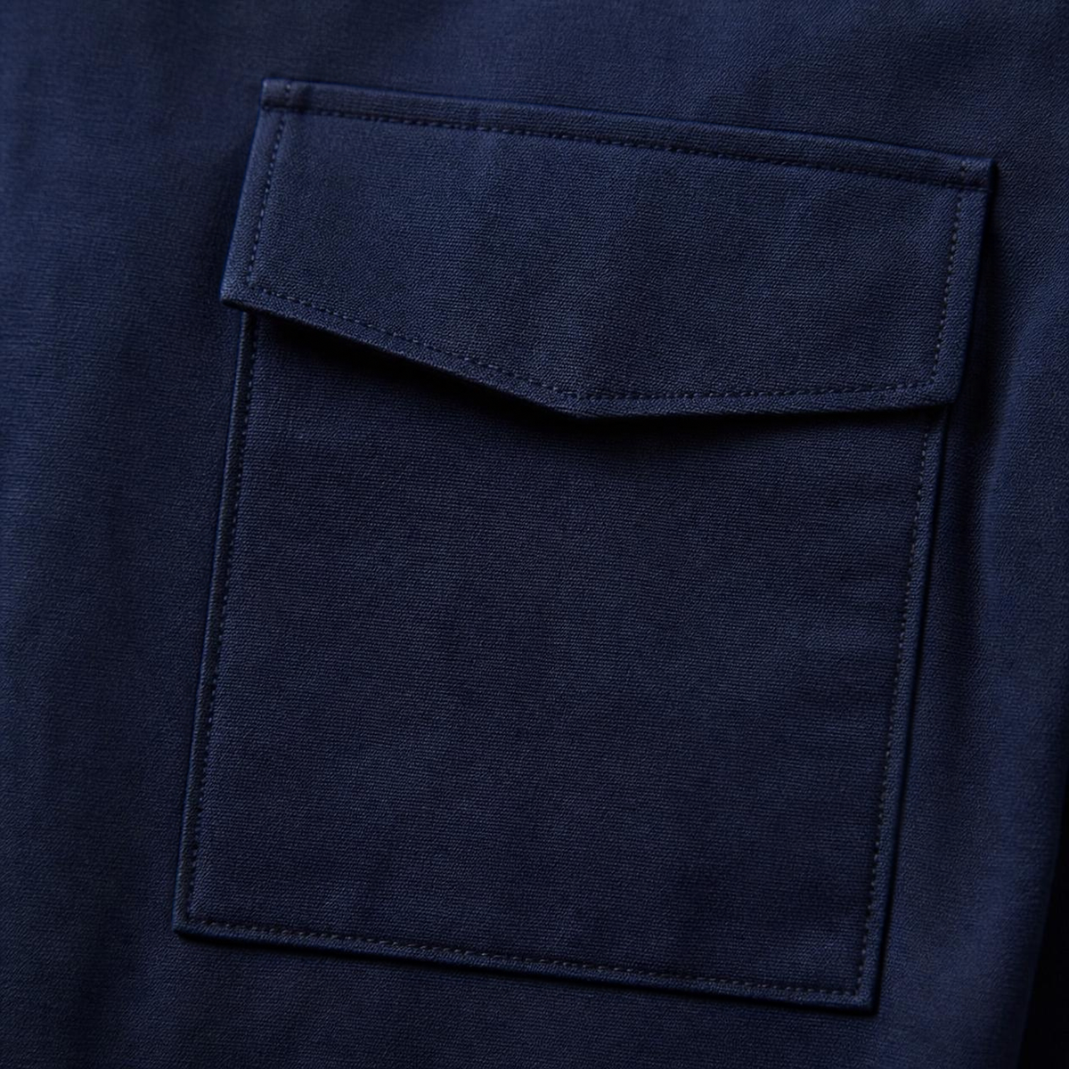 Navy Blue Collared Shirt
