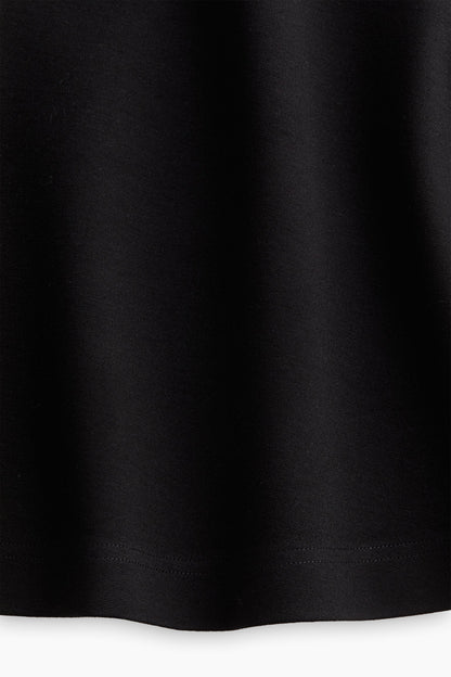 Black A-line Skirt