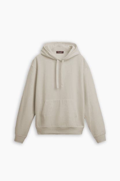Beige Grey Hoodie