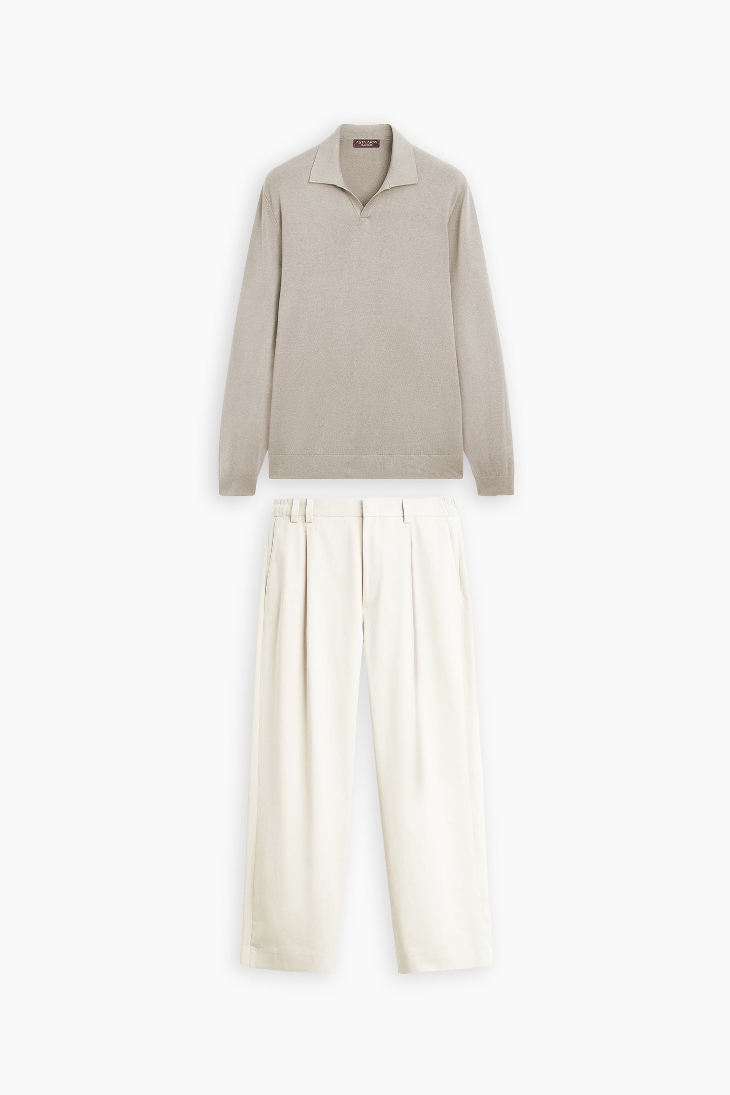 Beige Grey & Beige S&T Set