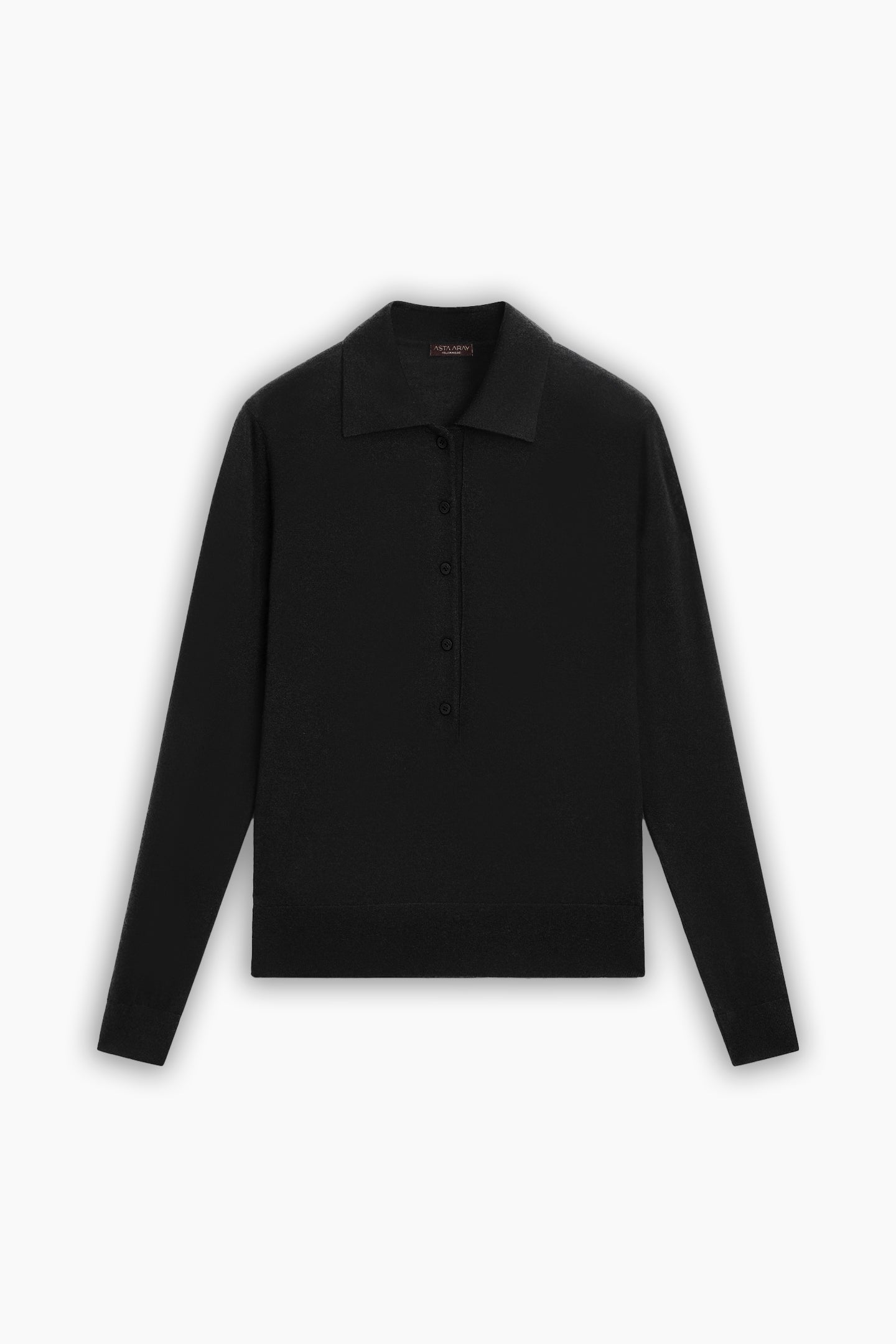 Black Button Detailed Shirt