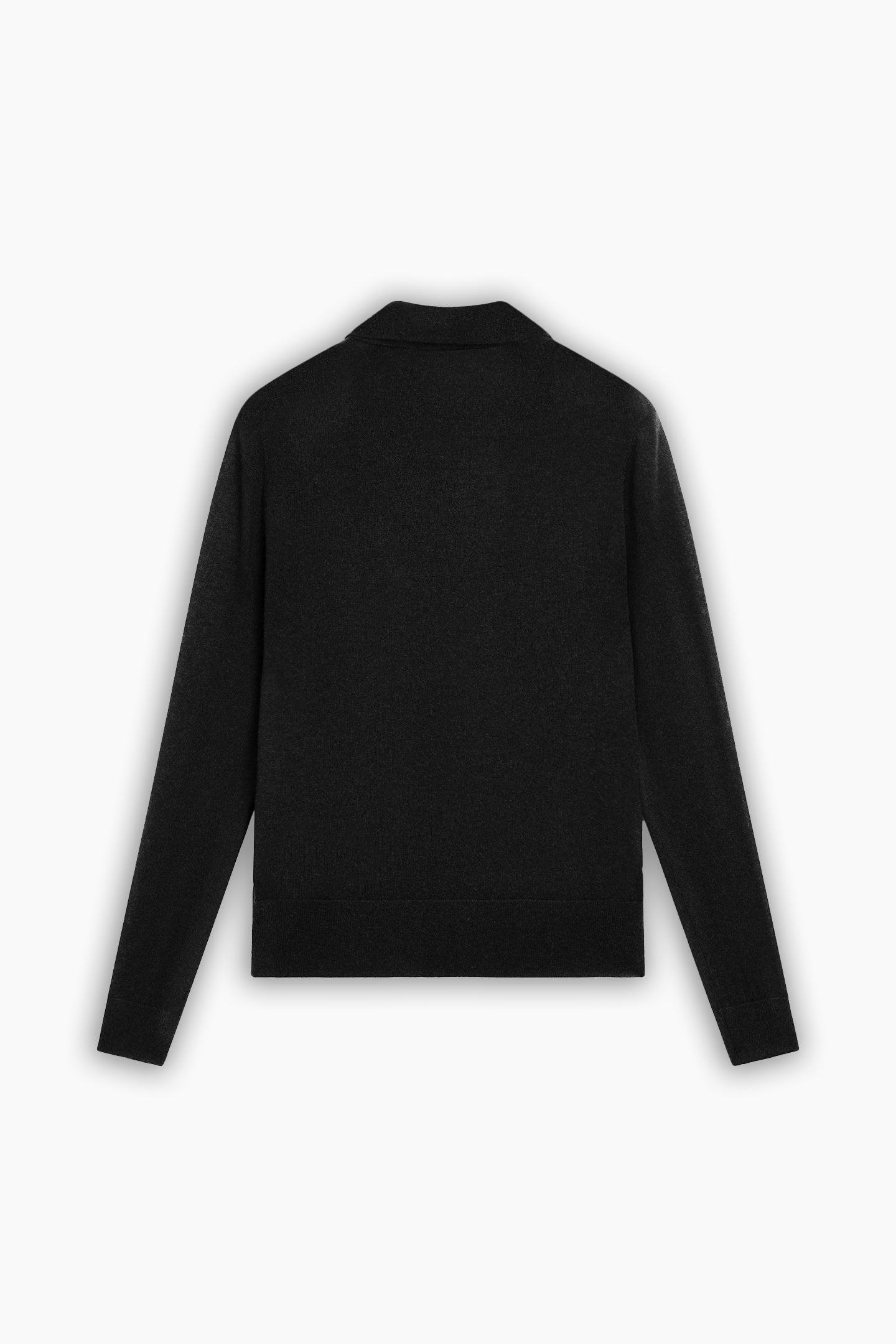 Black Button Detailed Shirt