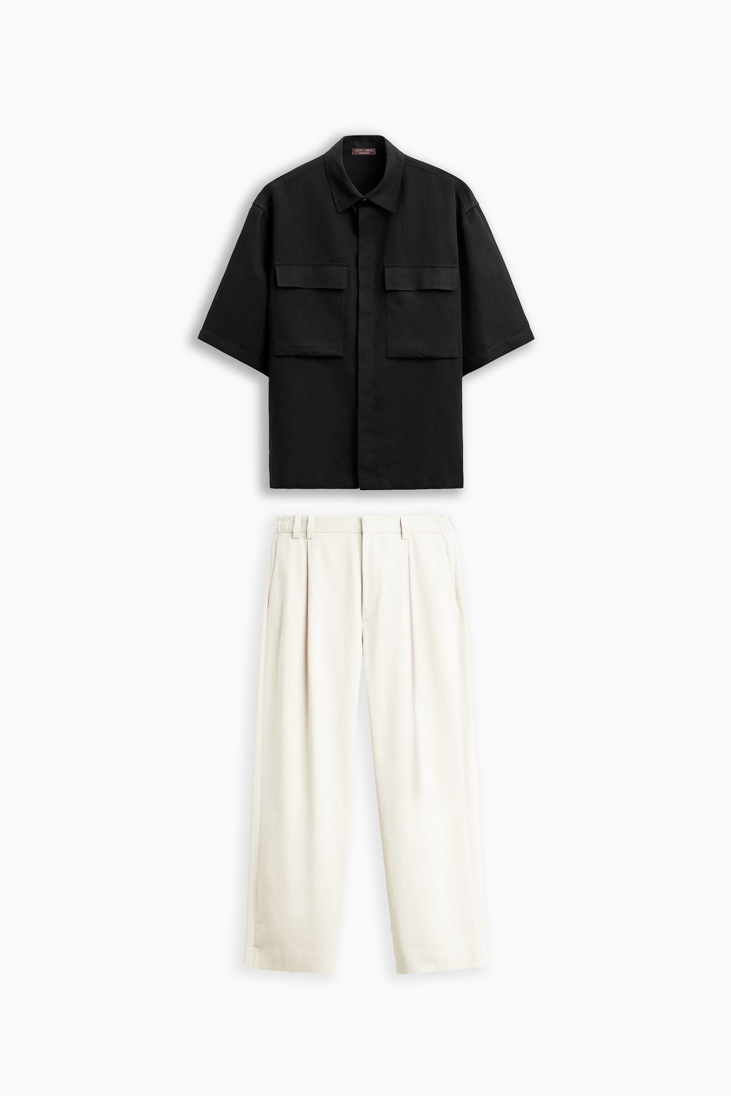 Black & Beige S&T Set