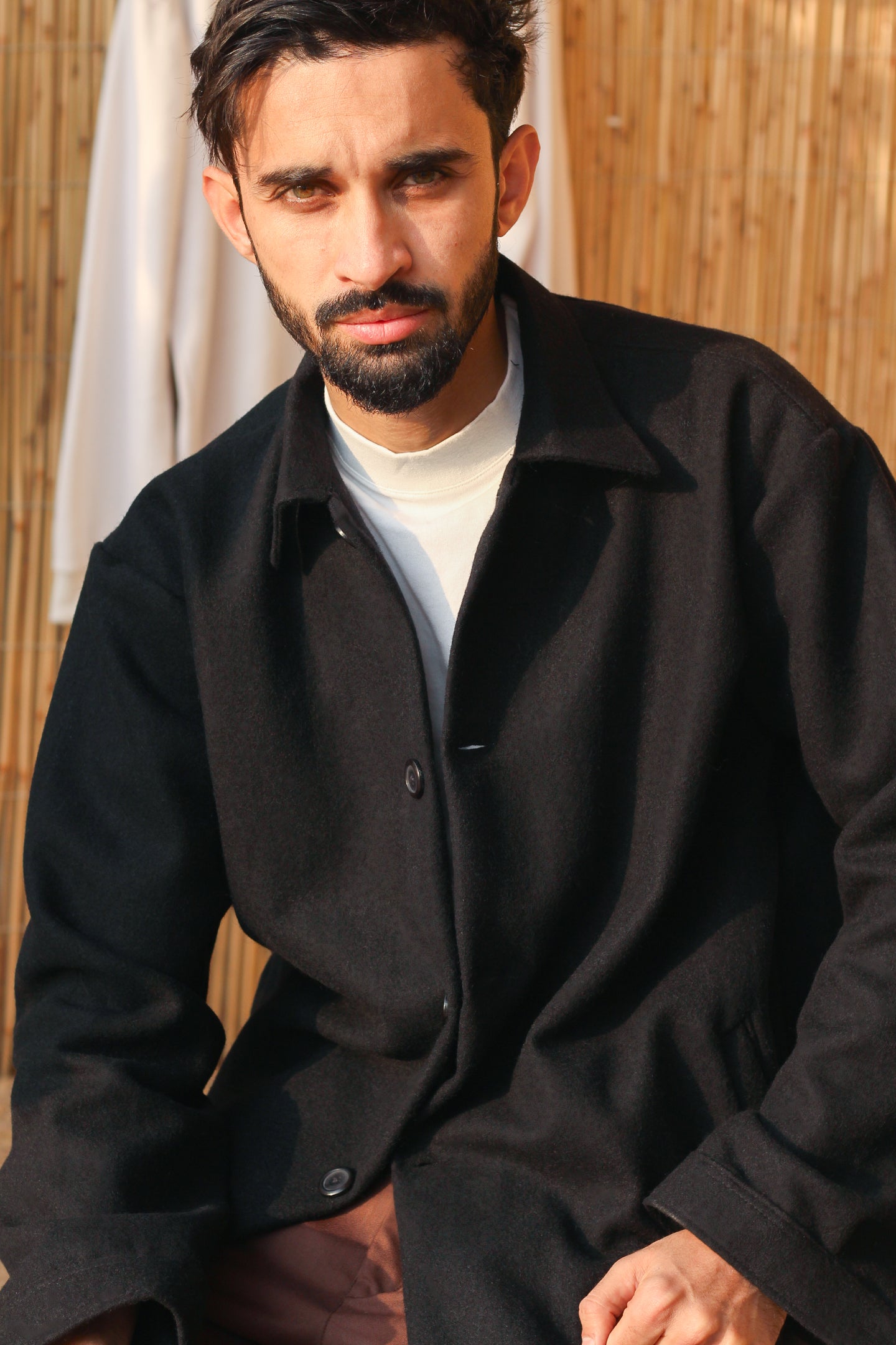 Black Wool Jacket