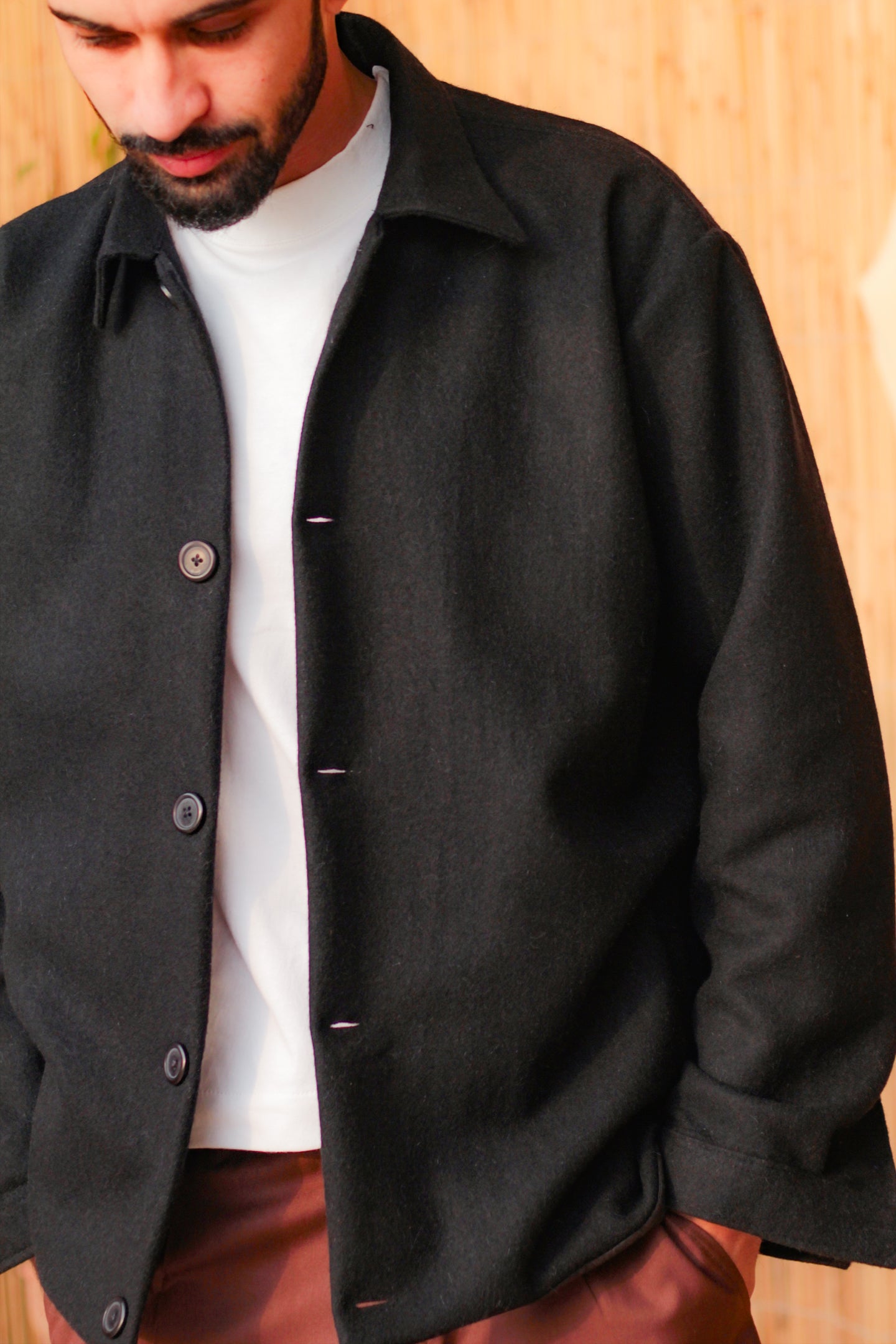 Black Wool Jacket