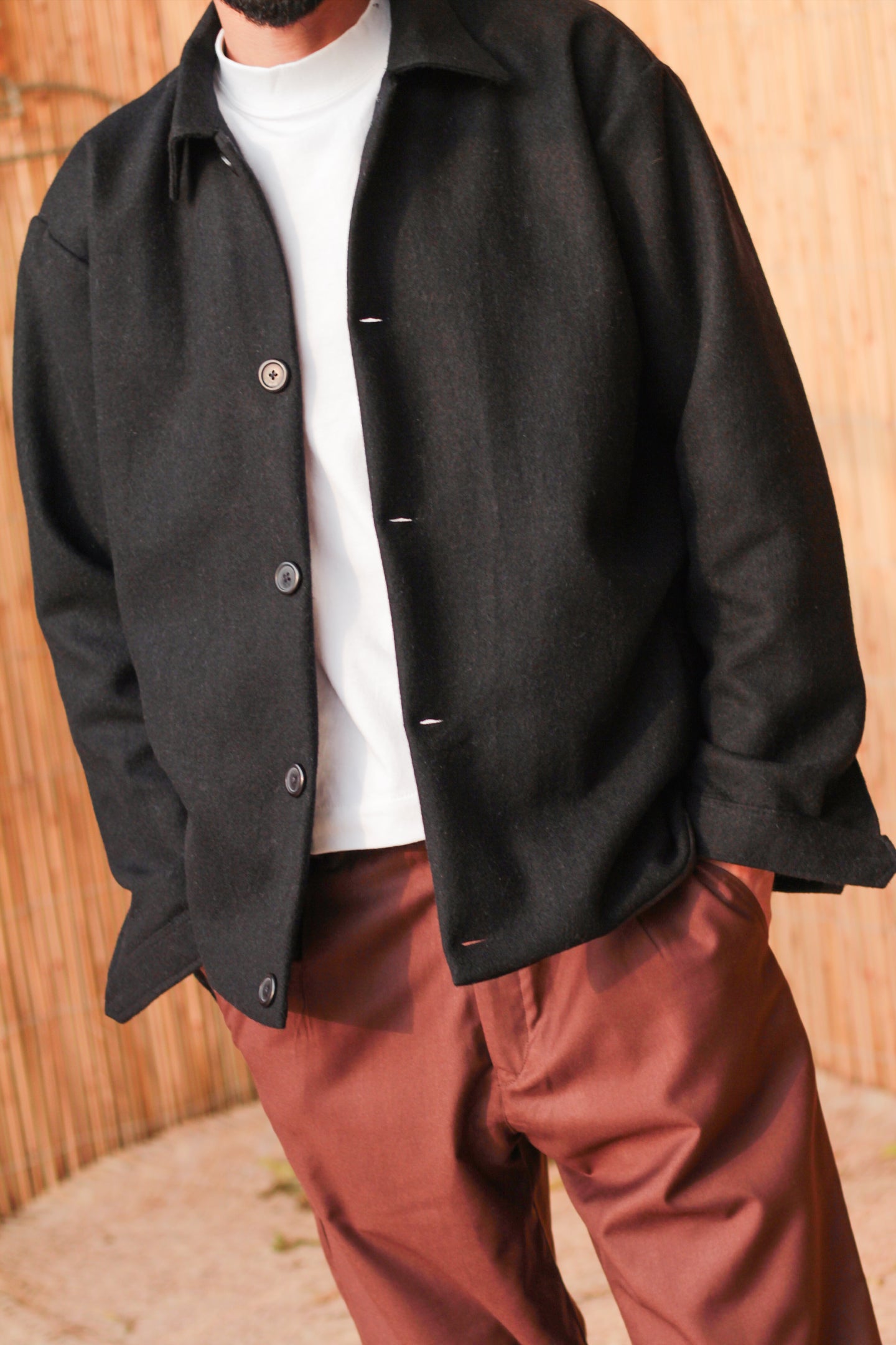 Black Wool Jacket