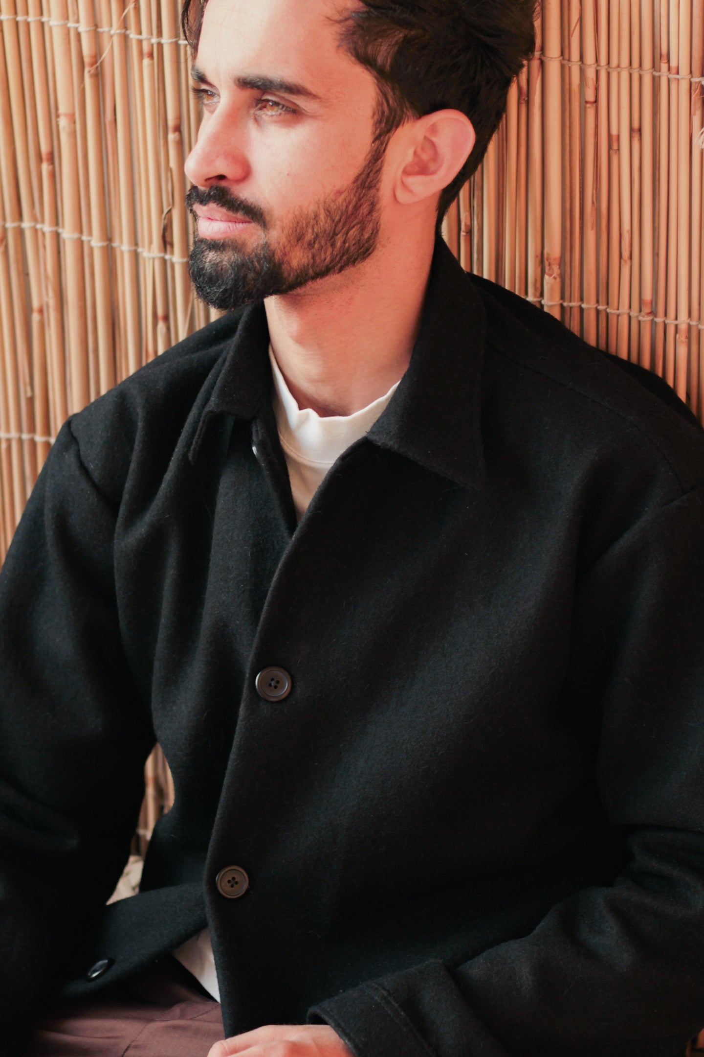Black Wool Jacket