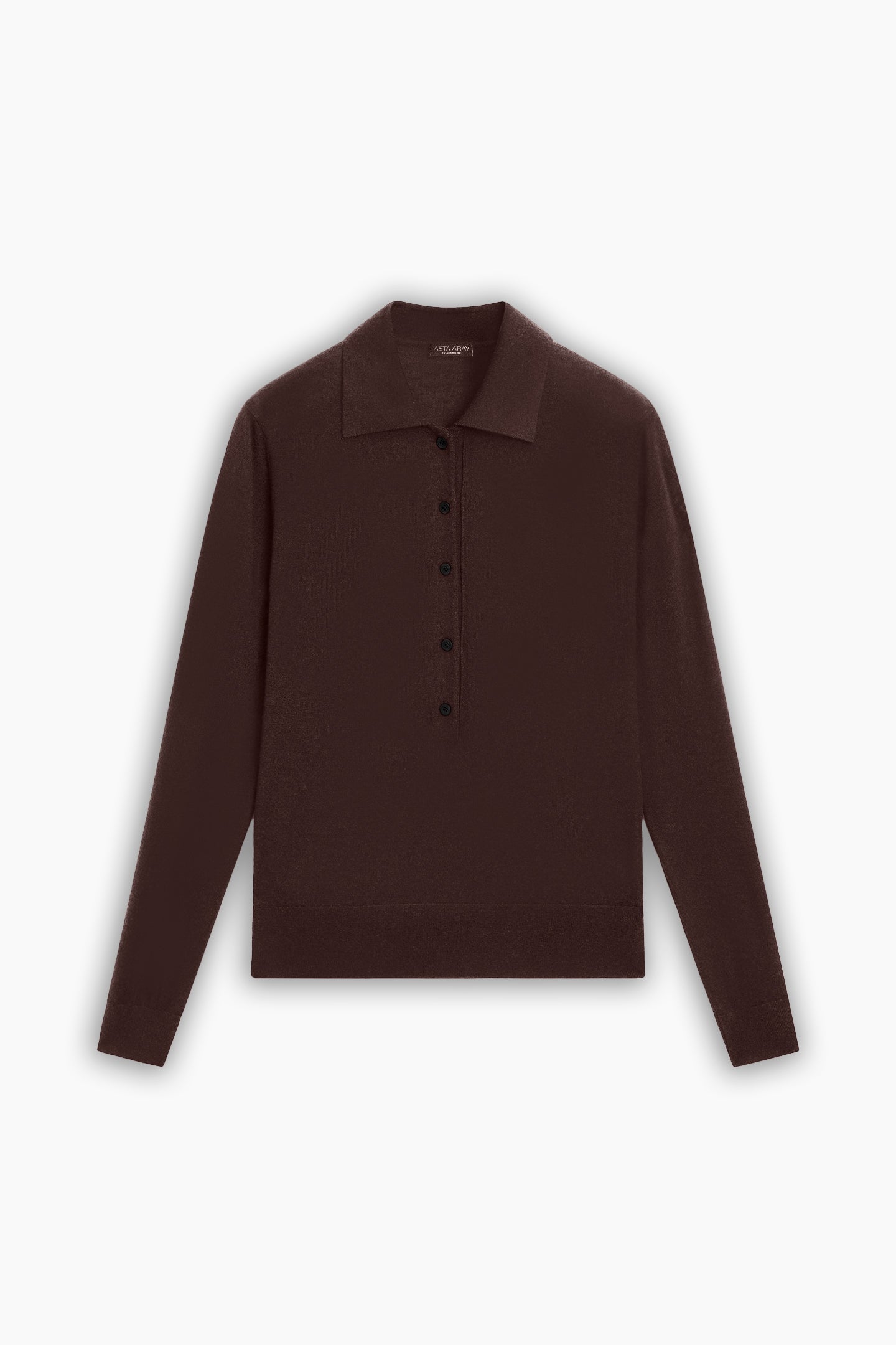Brown Button Detailed Shirt