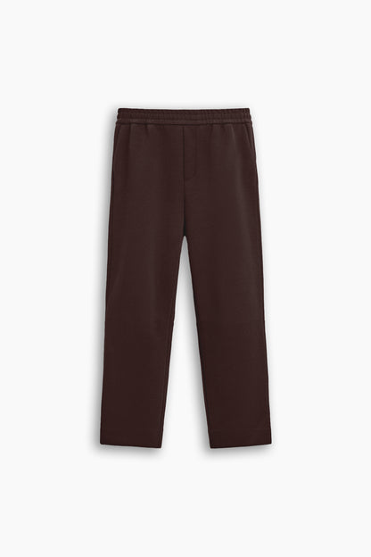Brown Jogger Waist Trousers