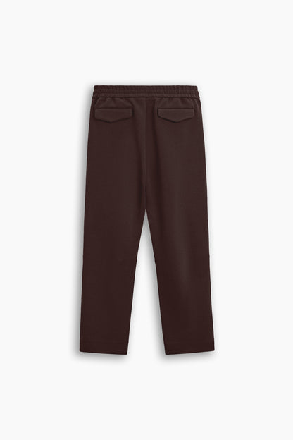 Brown Jogger Waist Trousers
