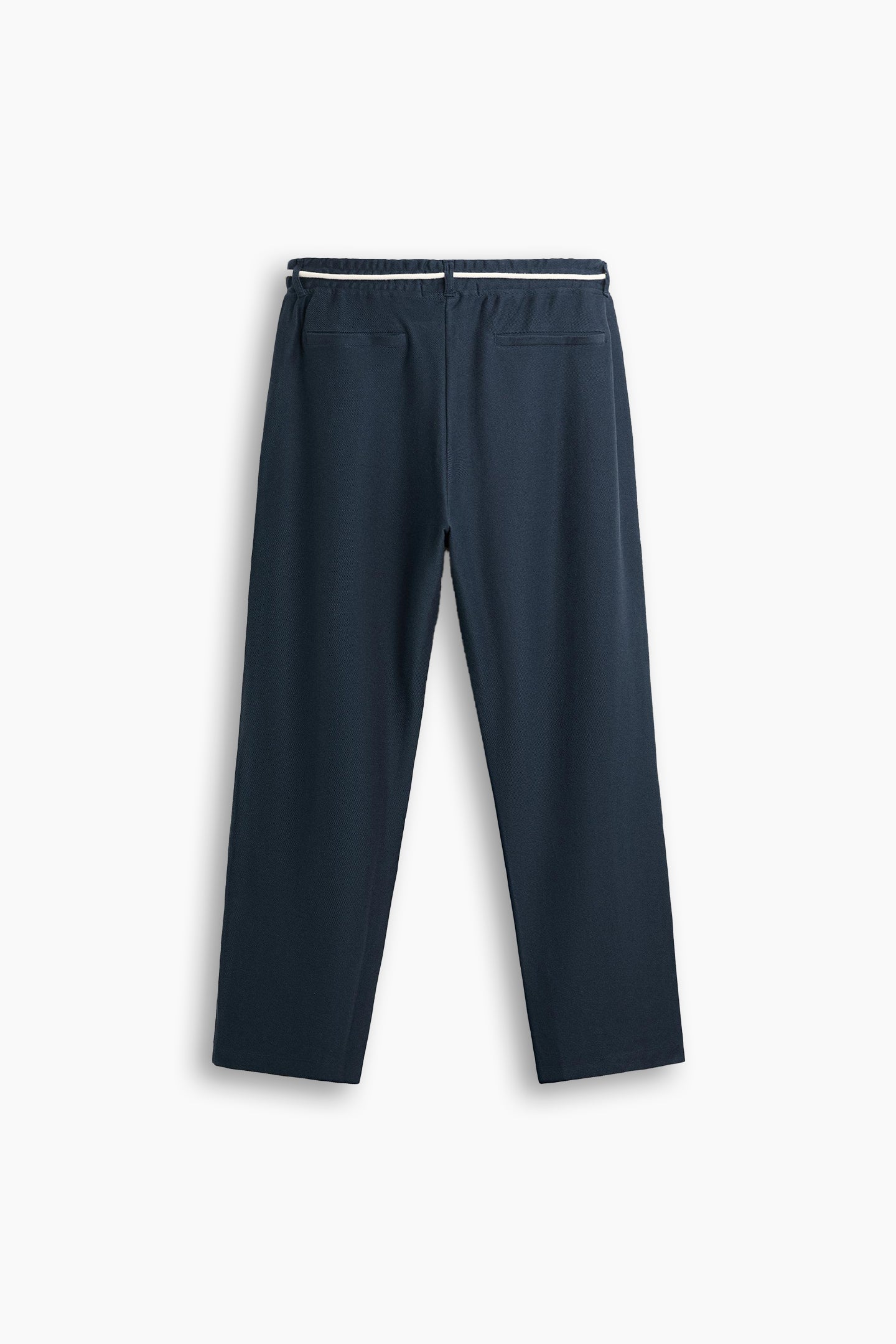 Contrast Belt Trousers