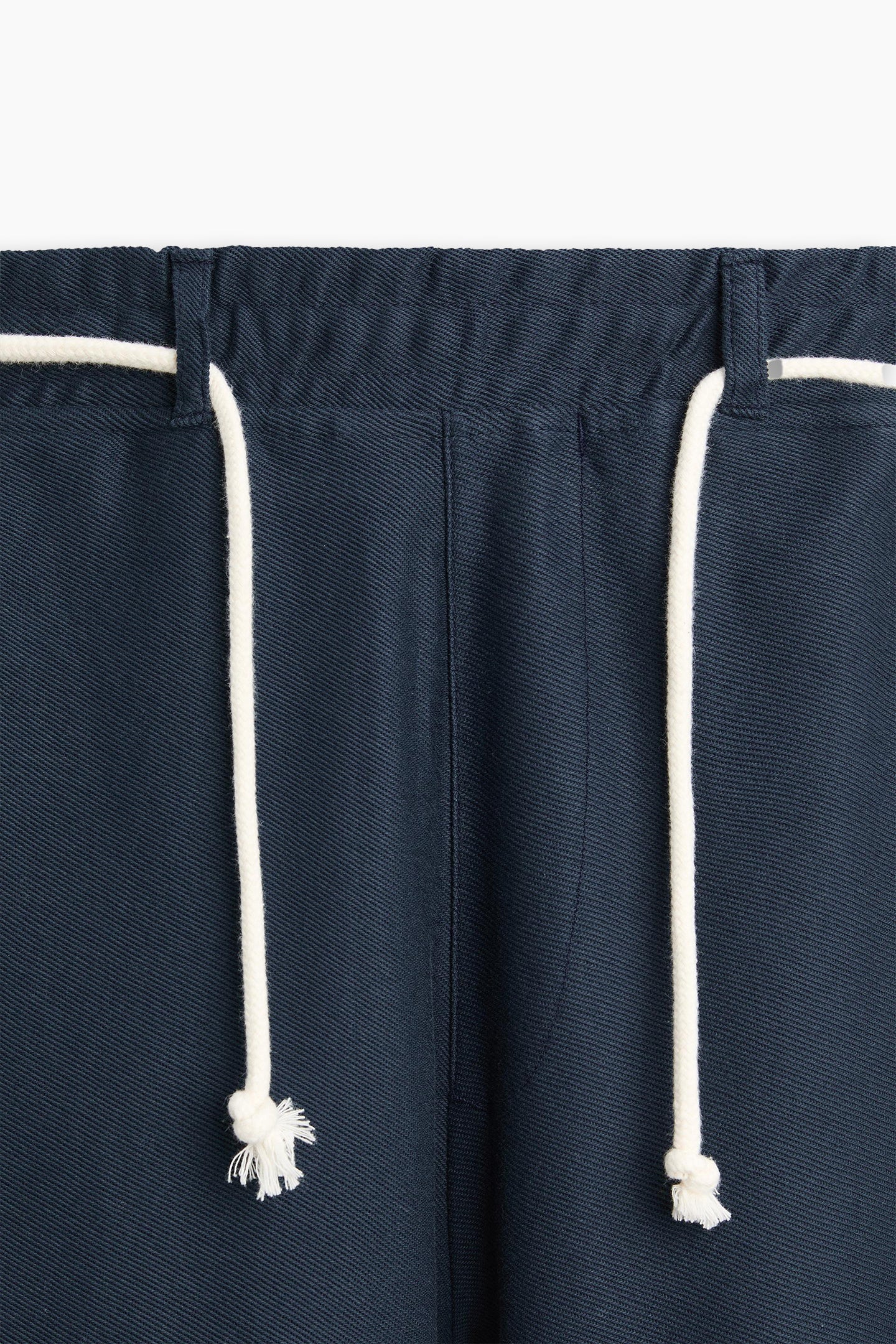 Contrast Belt Trousers