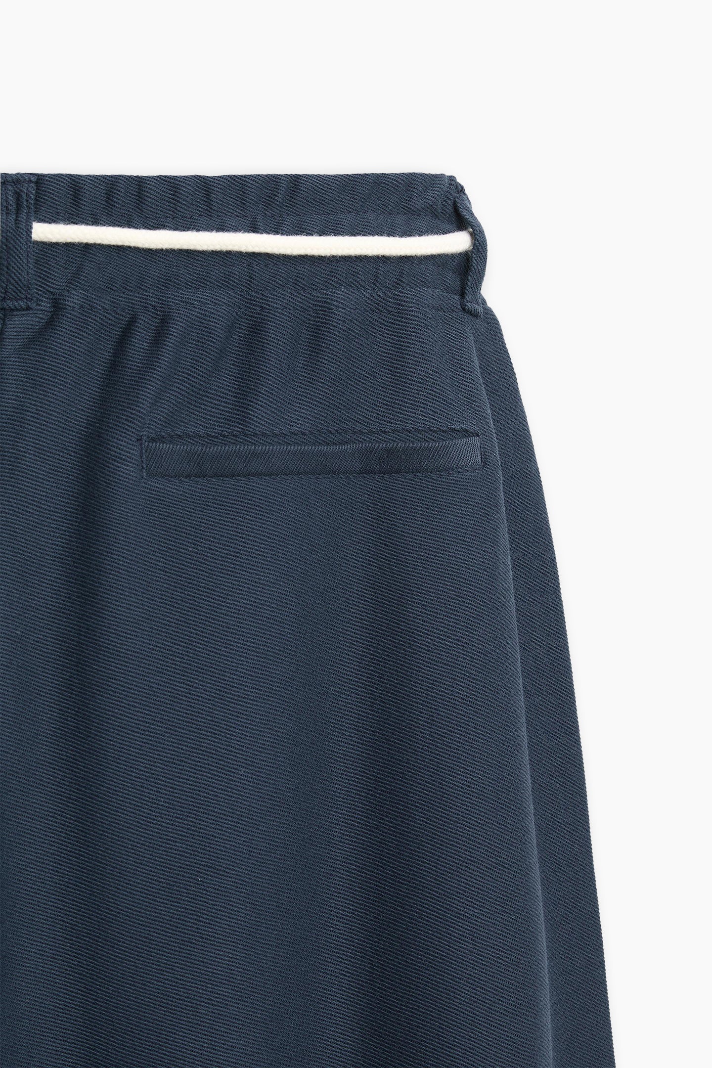 Contrast Belt Trousers