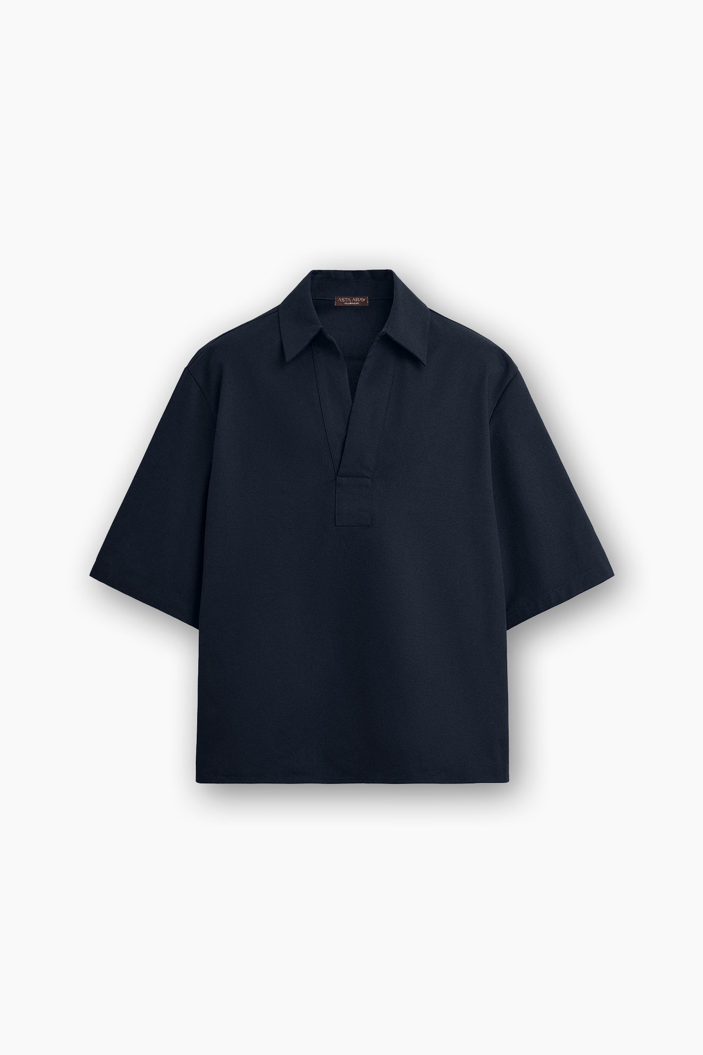 Cotton Blend Polo Shirt