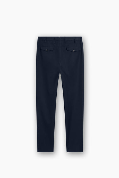 Belted Strap Straight Fit Trousers